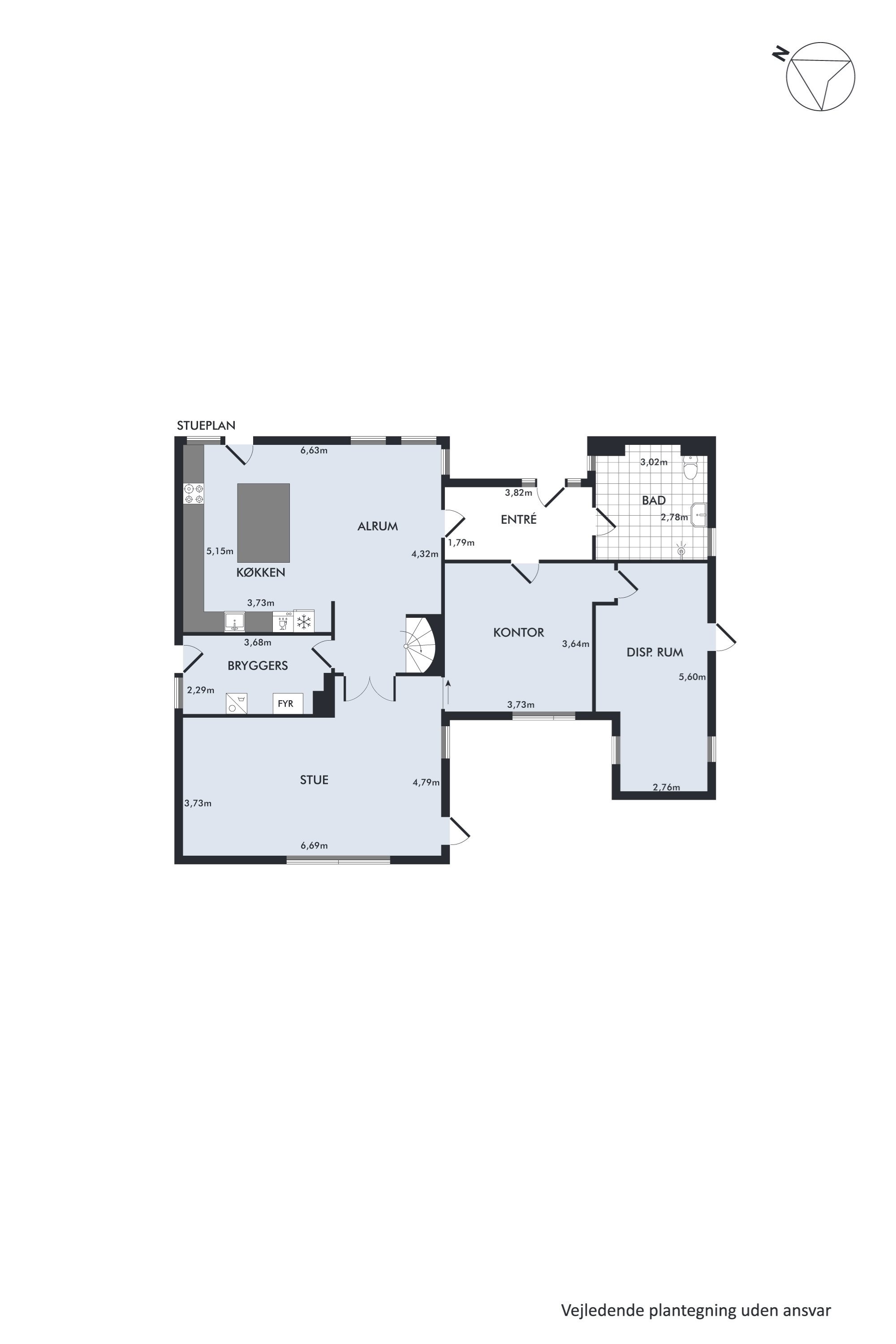 Plantegninger billede af Skolevangen 8, 8860 Ulstrup