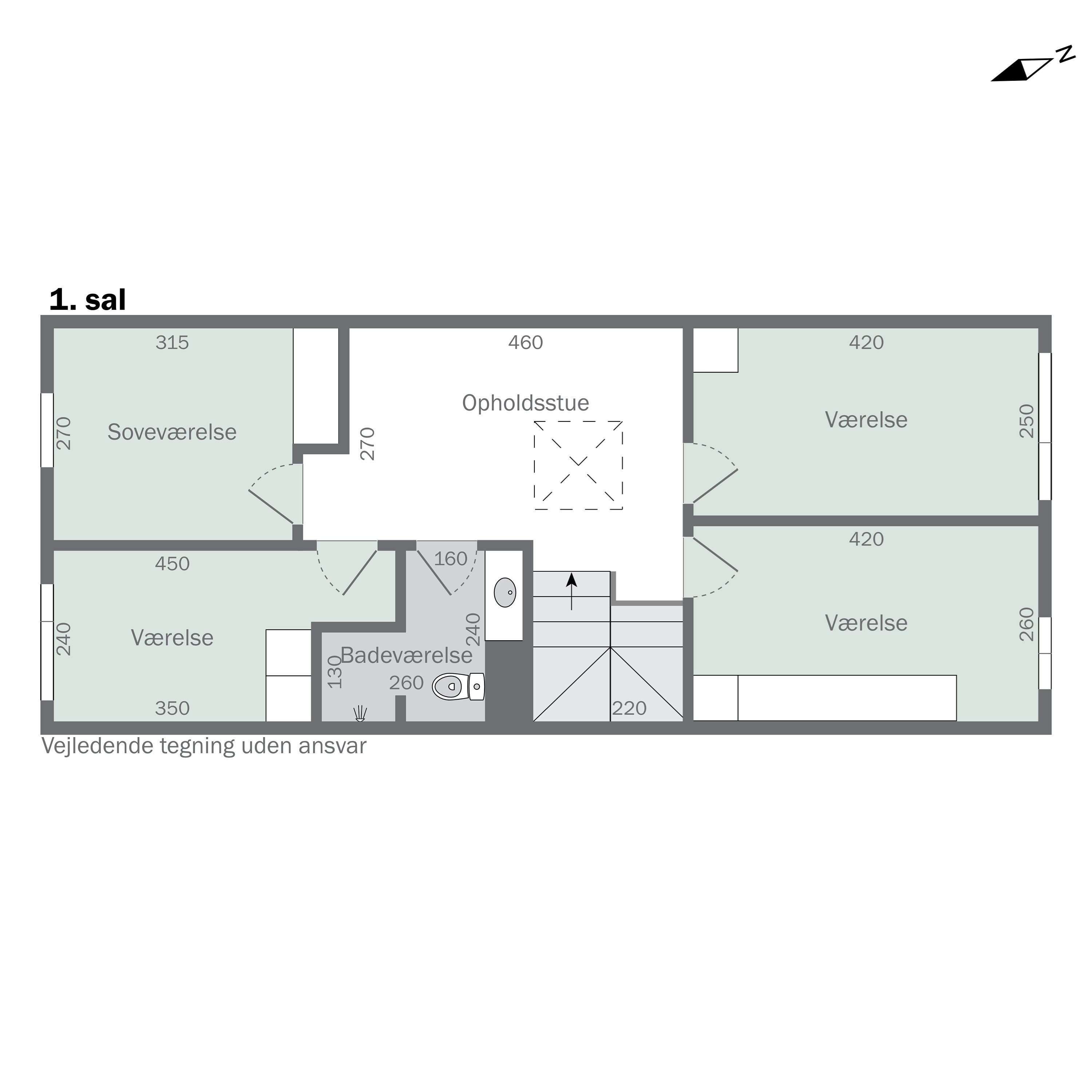 Plantegninger billede af Beddingen 49, Skudehavnen, 7100 Vejle