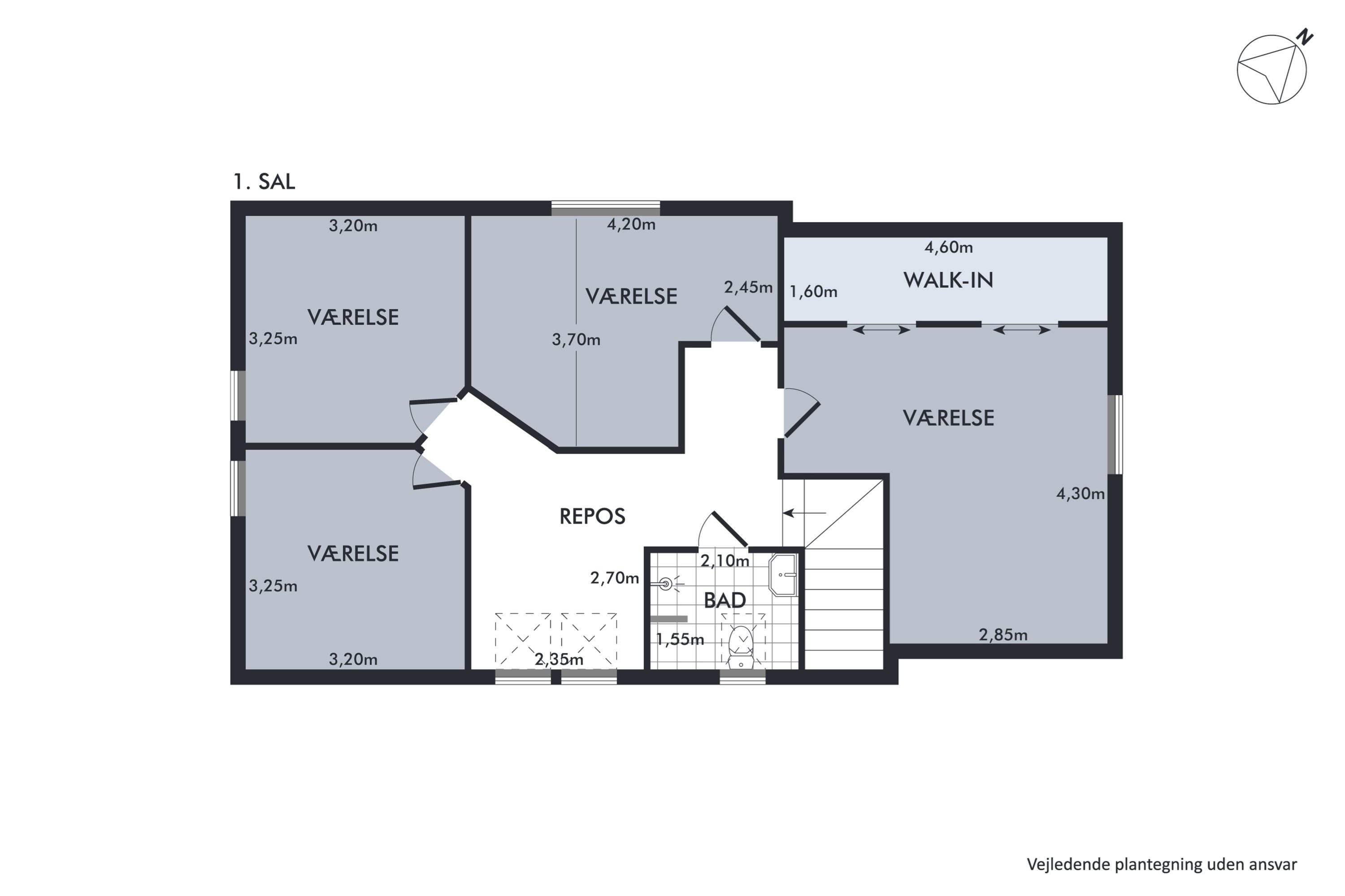 Plantegninger billede af Skovvej 34, 9510 Arden