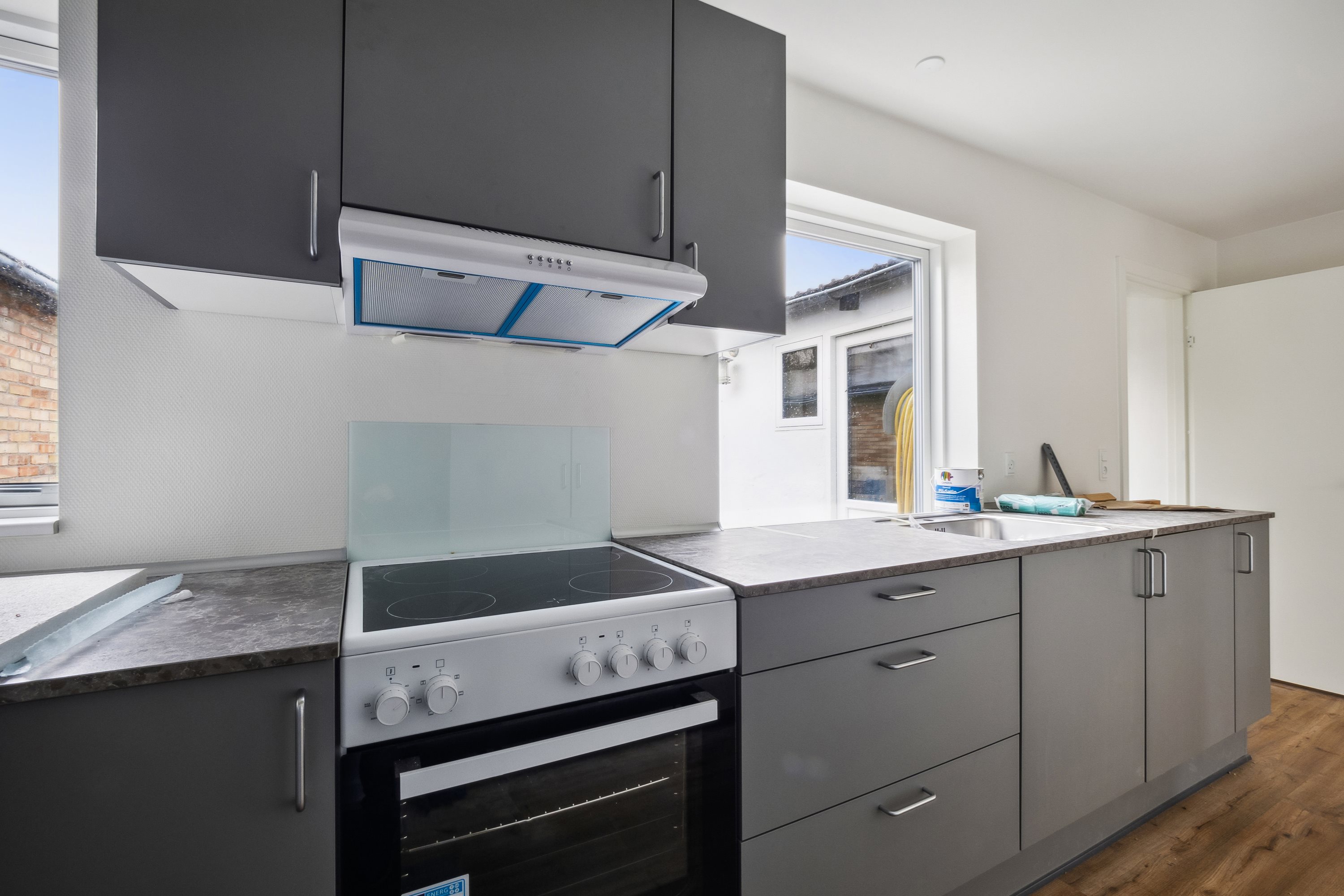 Fremhævet køkken billede i fuldskærmstilstand. Billede af Riis Alle 14, 7900 Nykøbing M