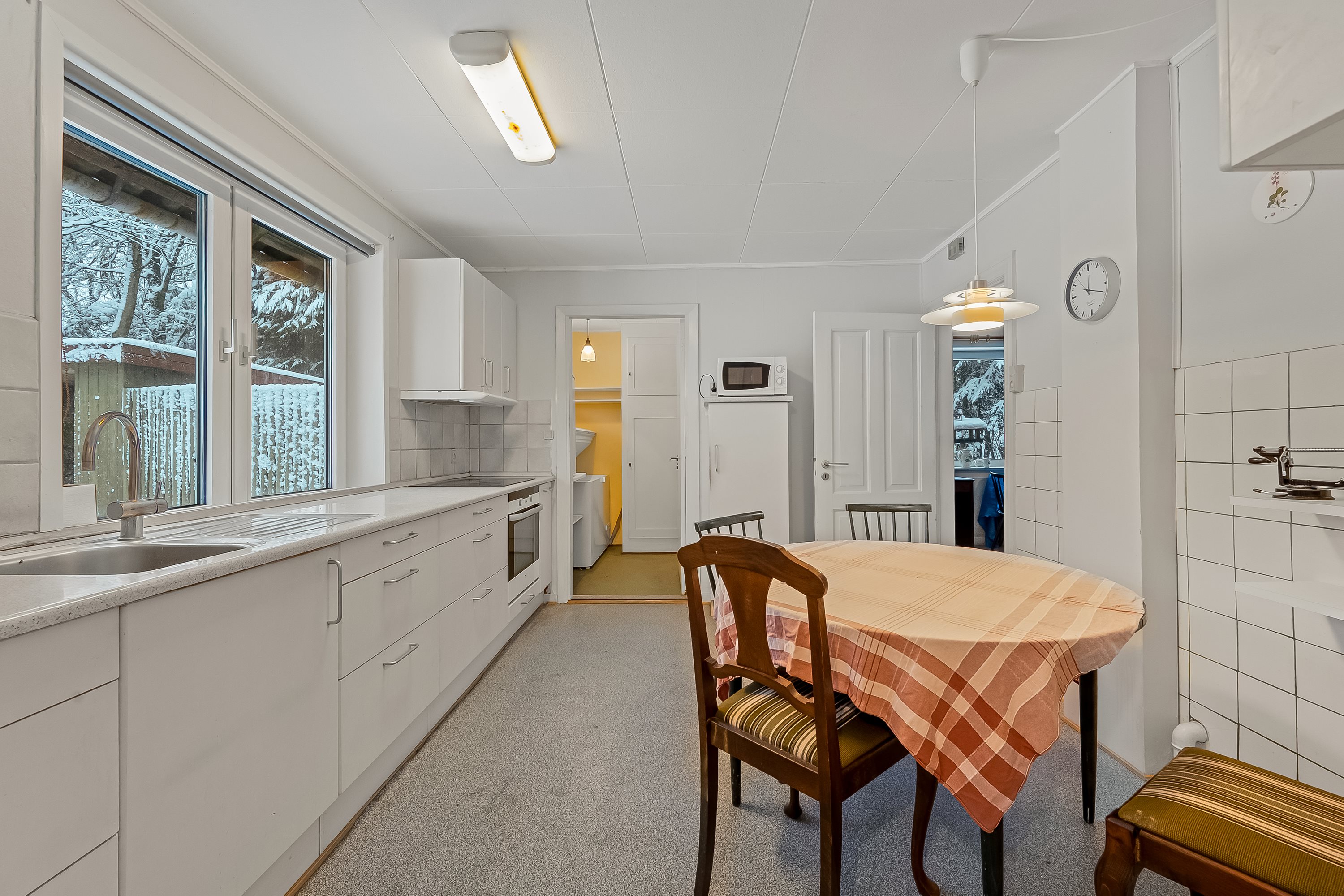 Fremhævet køkken alrum billede i fuldskærmstilstand. Billede af Hestkærvej 17, Finderup, 6900 Skjern