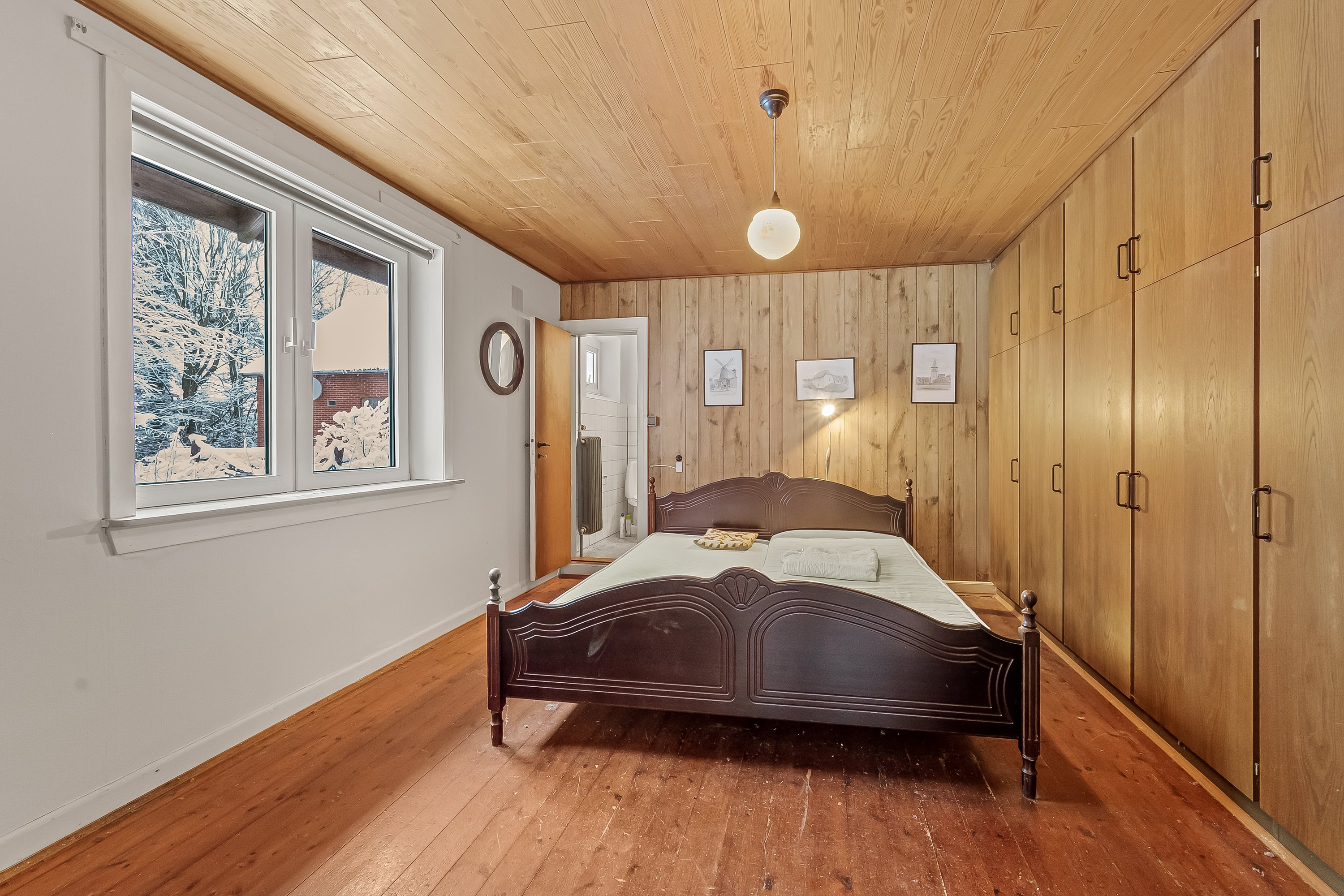 Fremhævet soveværelse billede i fuldskærmstilstand. Billede af Hestkærvej 17, Finderup, 6900 Skjern