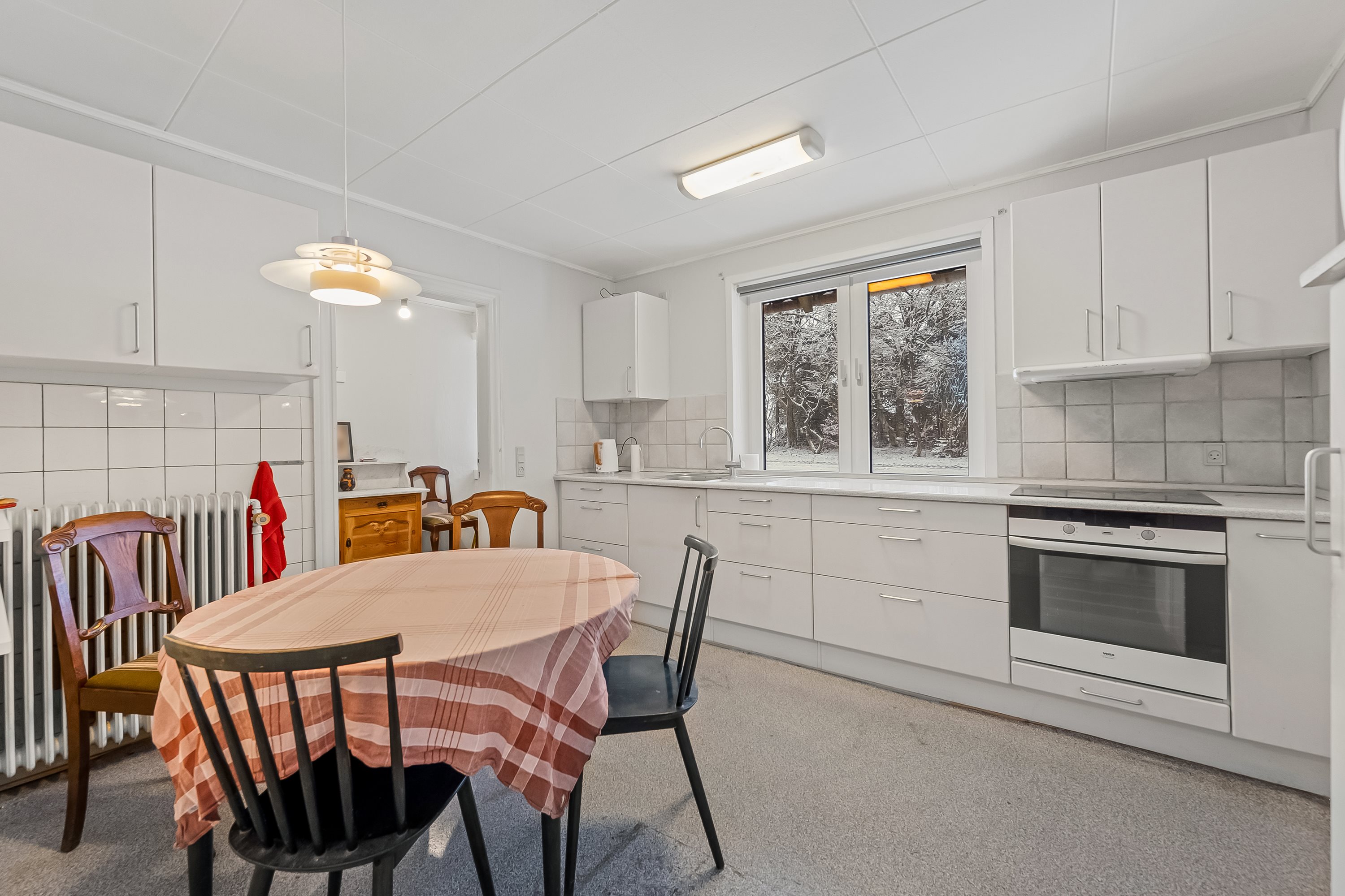 Fremhævet køkken alrum billede i fuldskærmstilstand. Billede af Hestkærvej 17, Finderup, 6900 Skjern