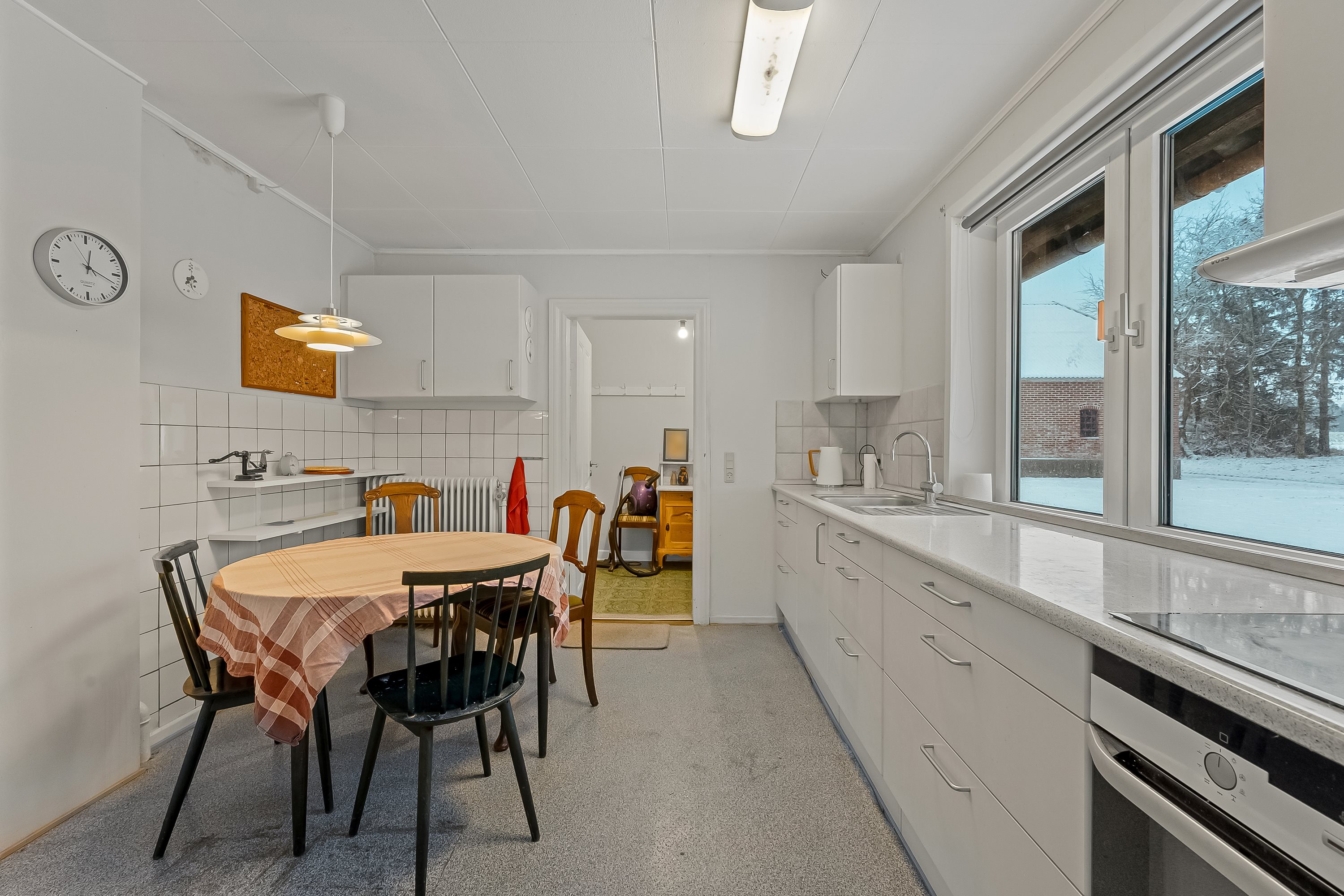 Fremhævet køkken alrum billede i fuldskærmstilstand. Billede af Hestkærvej 17, Finderup, 6900 Skjern