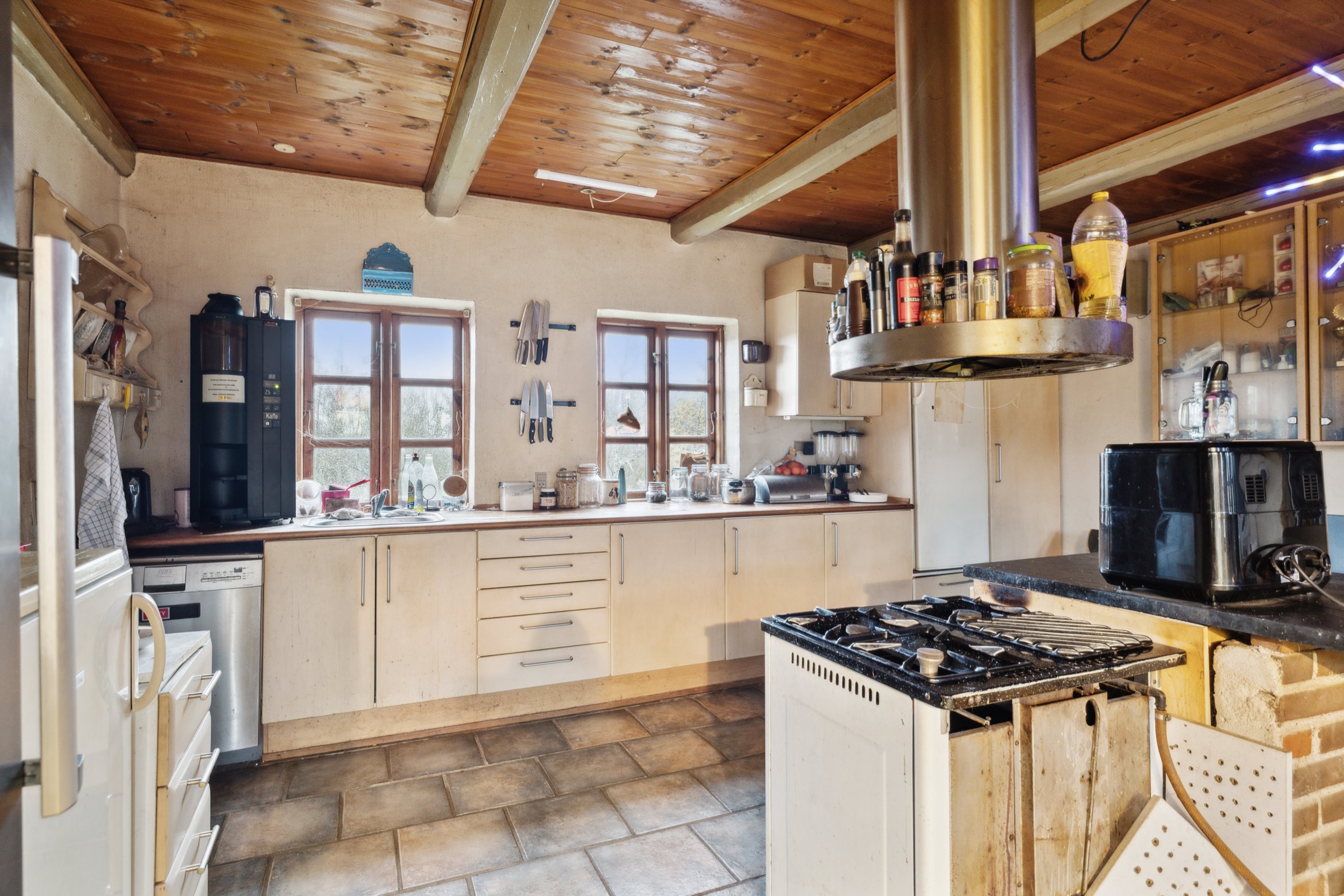 Fremhævet køkken billede i fuldskærmstilstand. Billede af Jordløsevej 41, V Hæsinge, 5672 Broby