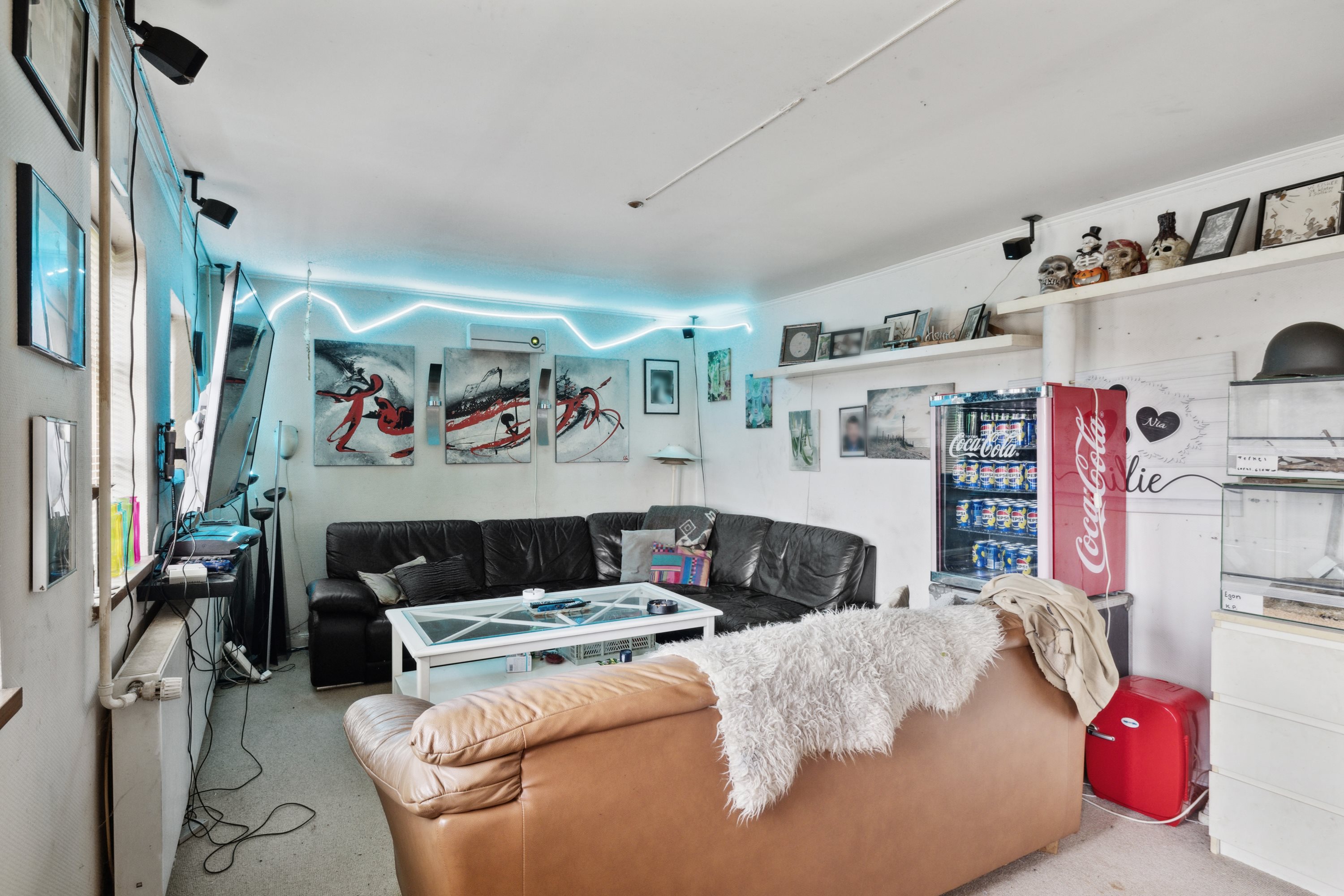 Fremhævet stue billede i fuldskærmstilstand. Billede af Jordløsevej 41, V Hæsinge, 5672 Broby