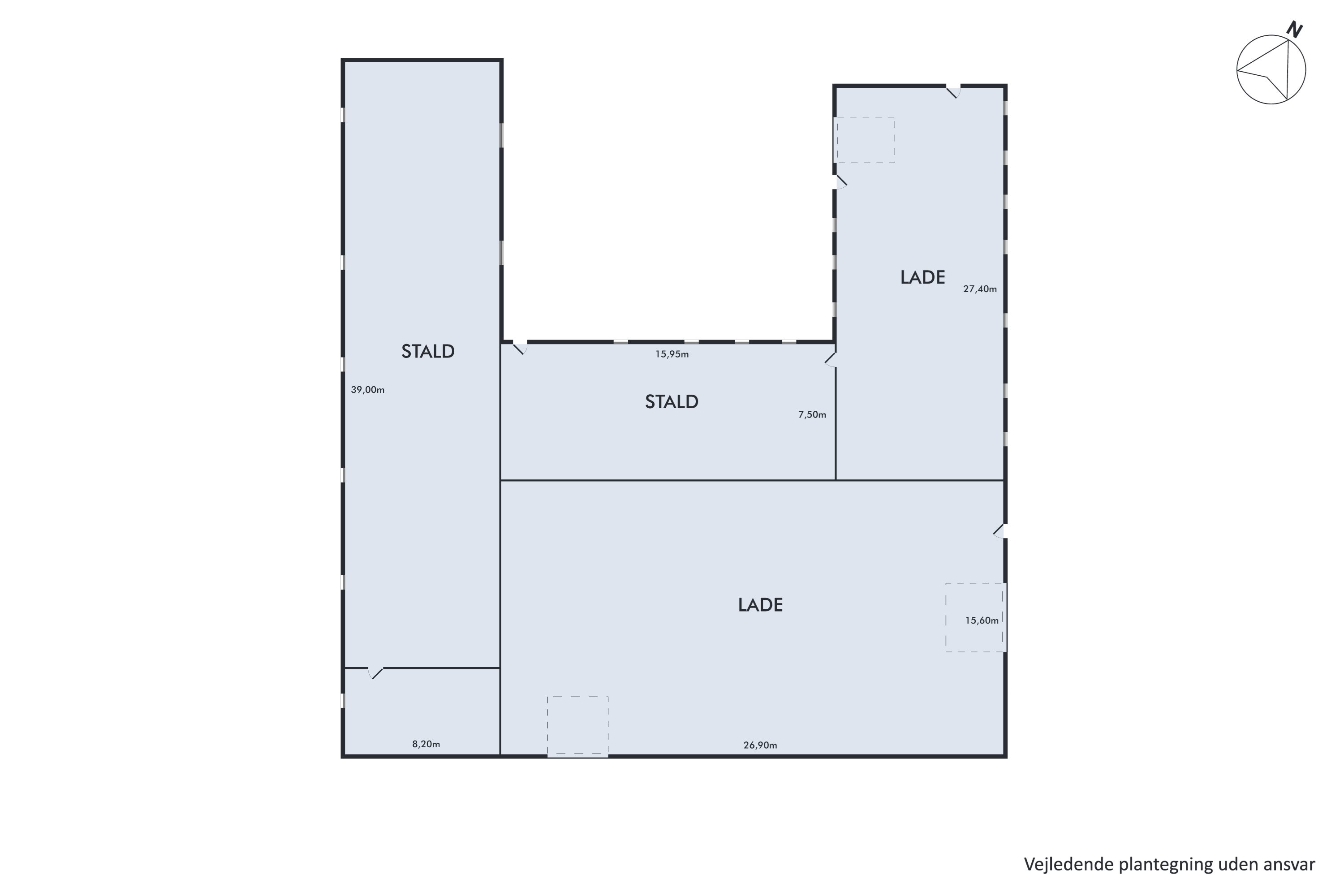 Plantegninger billede af Grydstedvej 55A, Tyrrestrup, 9240 Nibe