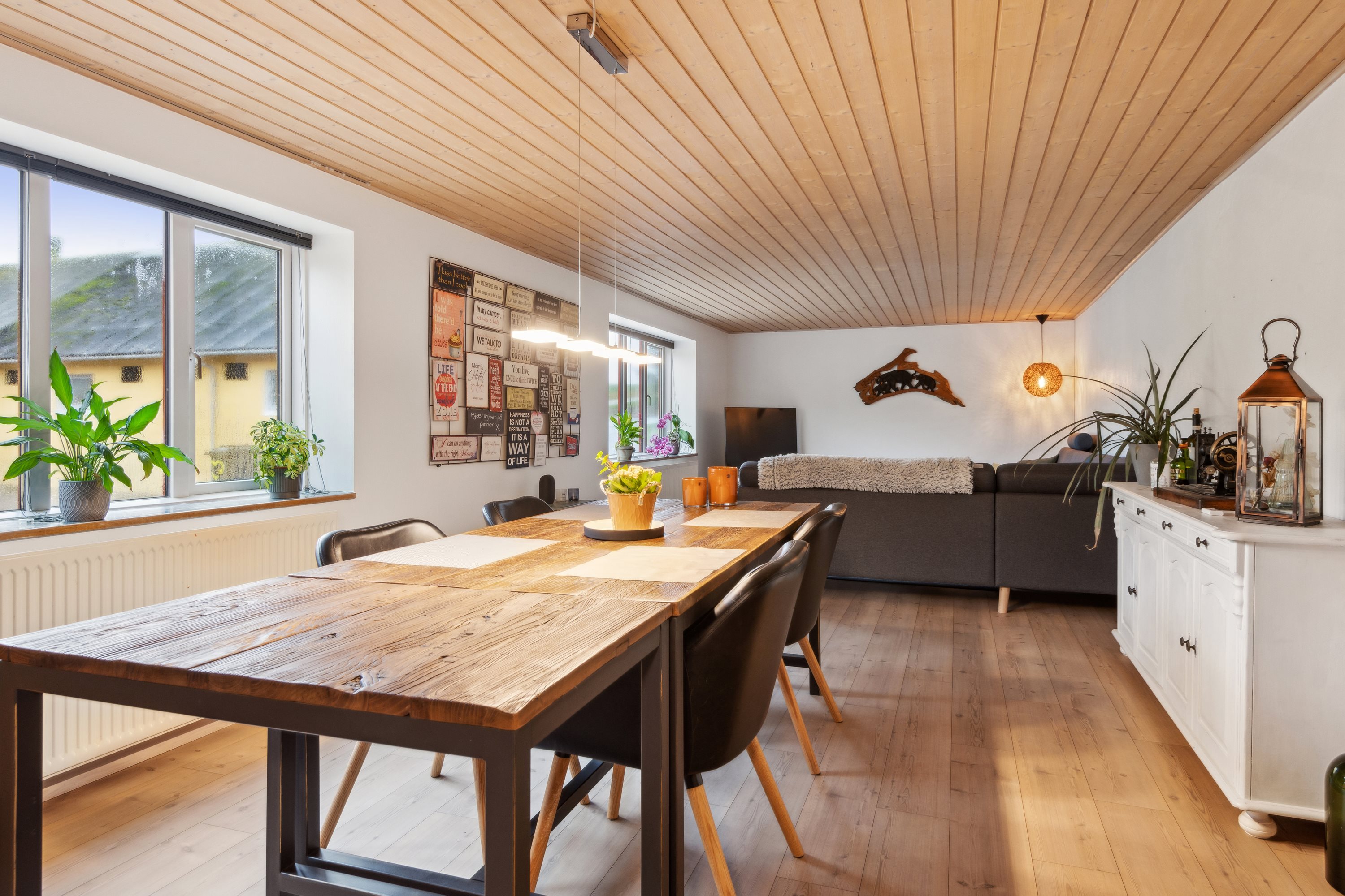 Fremhævet køkken billede i fuldskærmstilstand. Billede af Grydstedvej 55A, Tyrrestrup, 9240 Nibe