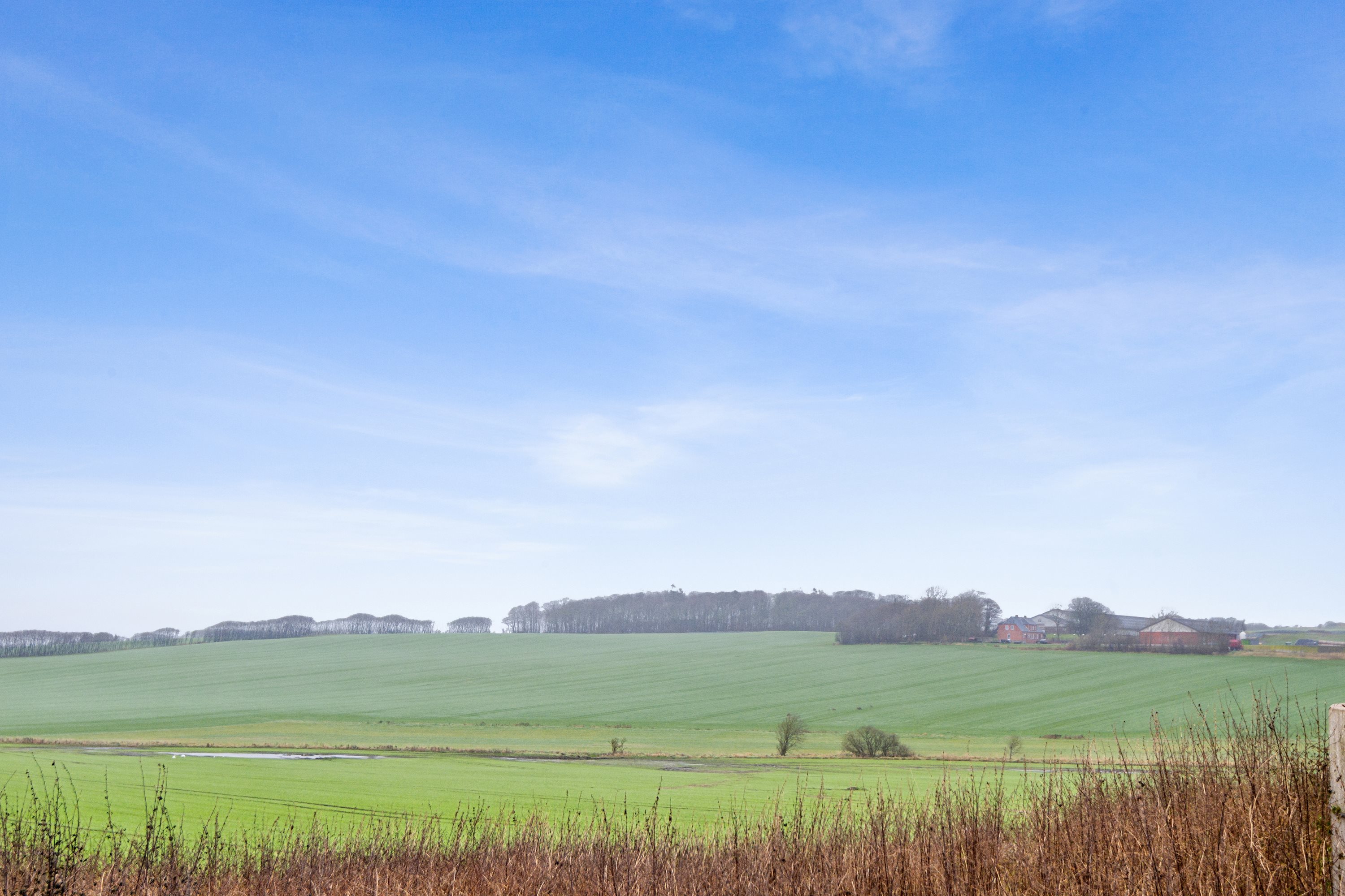 Miniaturebillede 1: omgivelser. Billede af Grydstedvej 55A, Tyrrestrup, 9240 Nibe