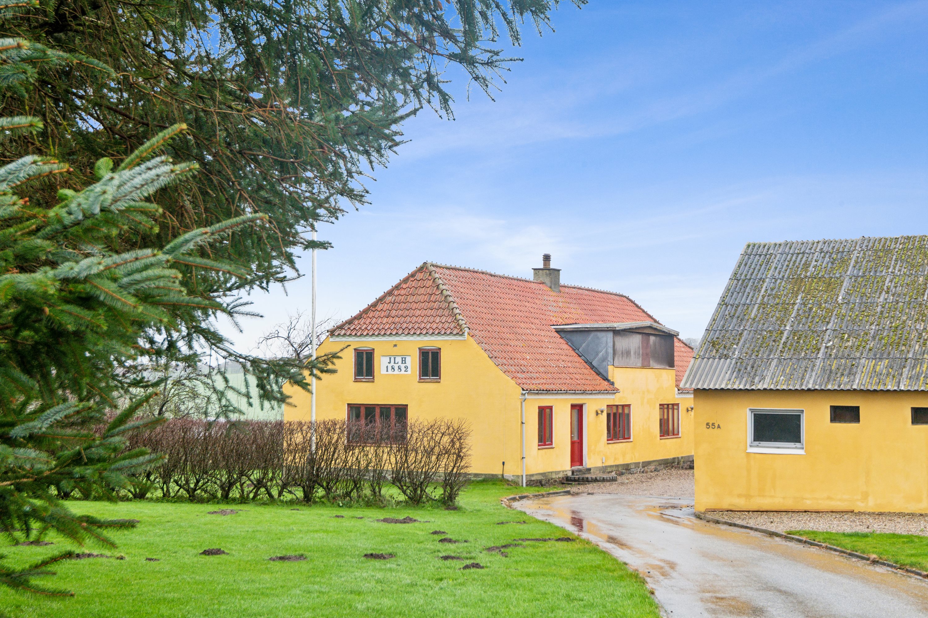 Fremhævet ejendom 1 billede i fuldskærmstilstand. Billede af Grydstedvej 55A, Tyrrestrup, 9240 Nibe