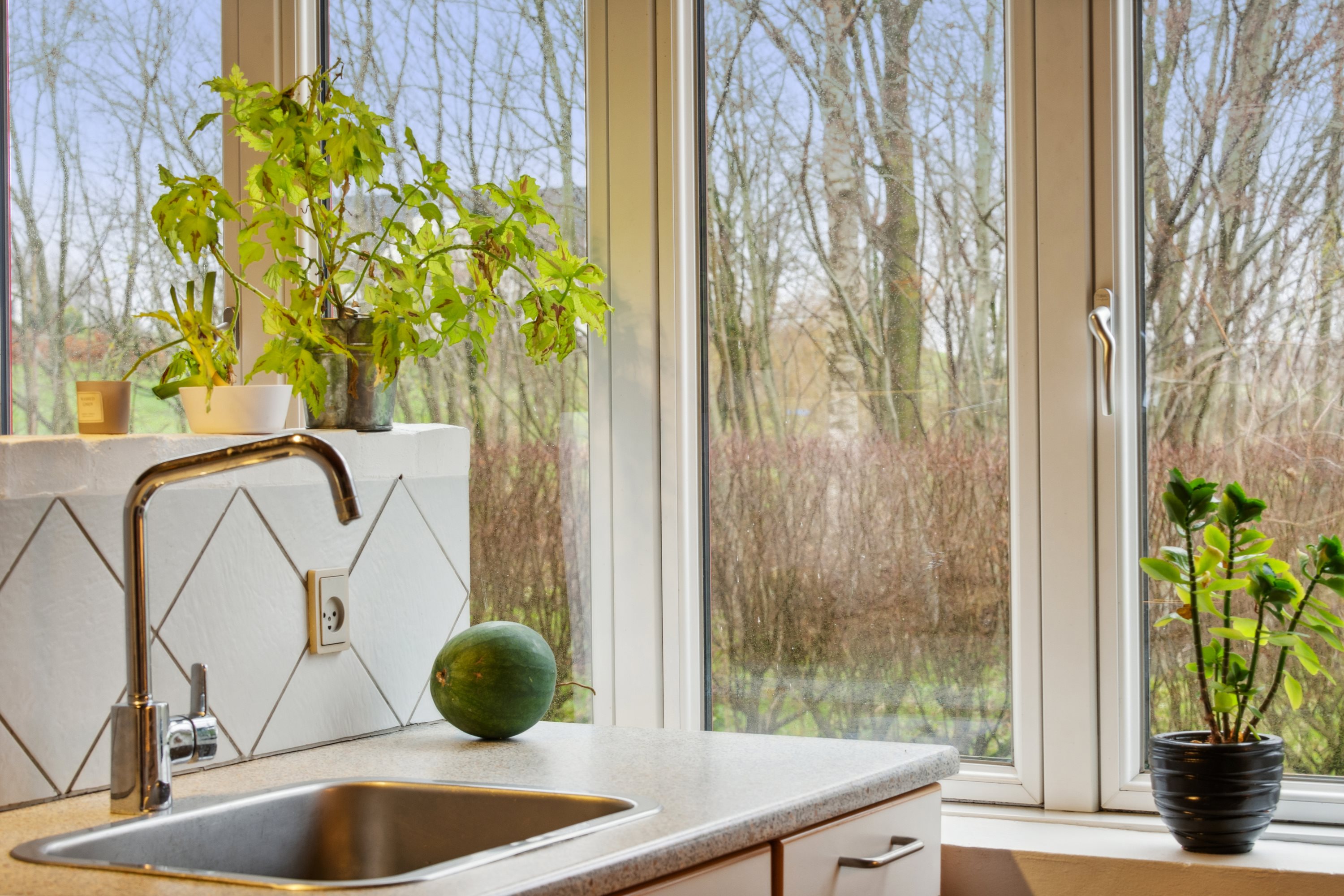 Fremhævet køkken billede i fuldskærmstilstand. Billede af Grydstedvej 55A, Tyrrestrup, 9240 Nibe