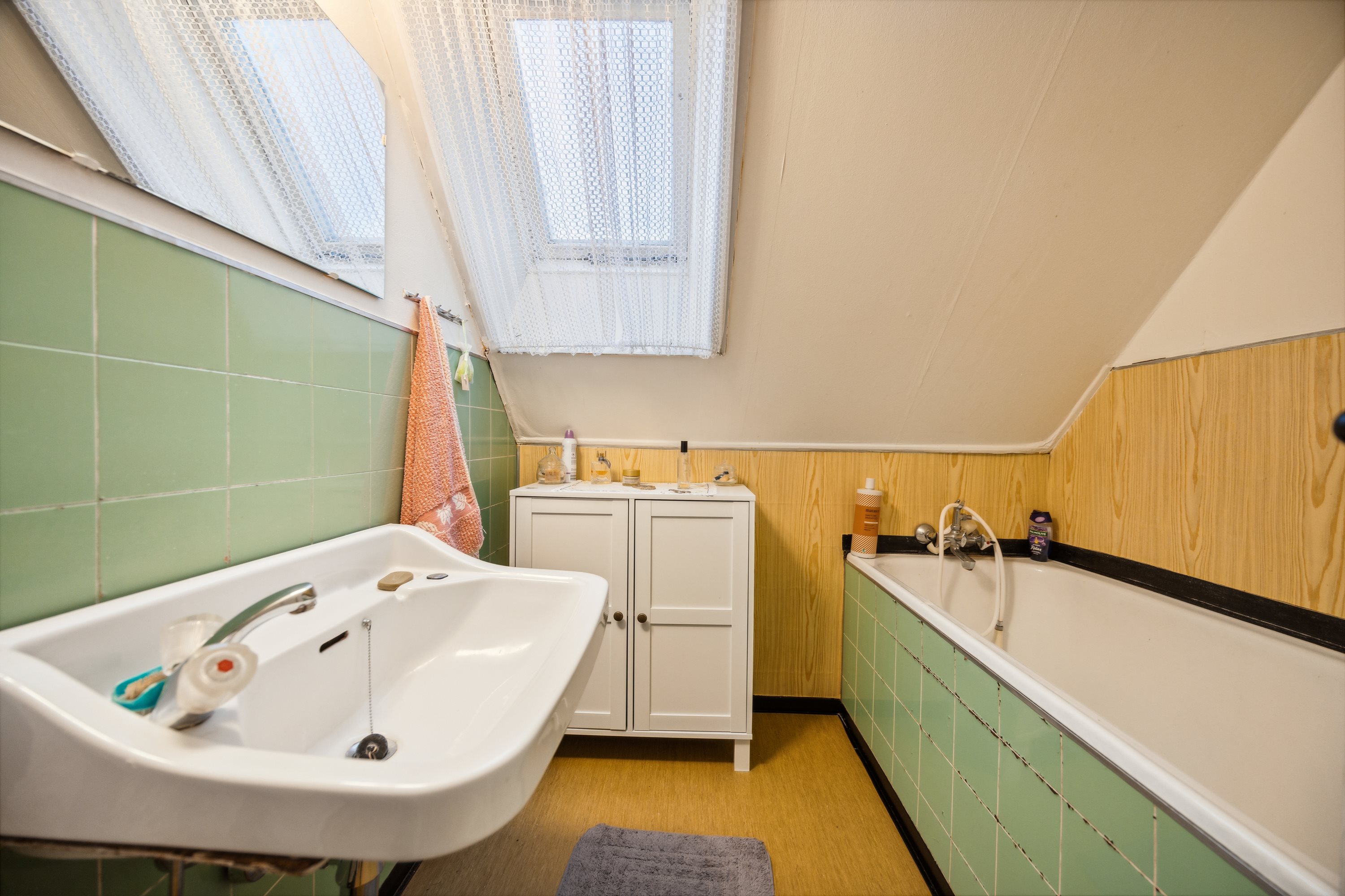 Fremhævet badeværelse billede i fuldskærmstilstand. Billede af Rolighedsvej 1, 9493 Saltum