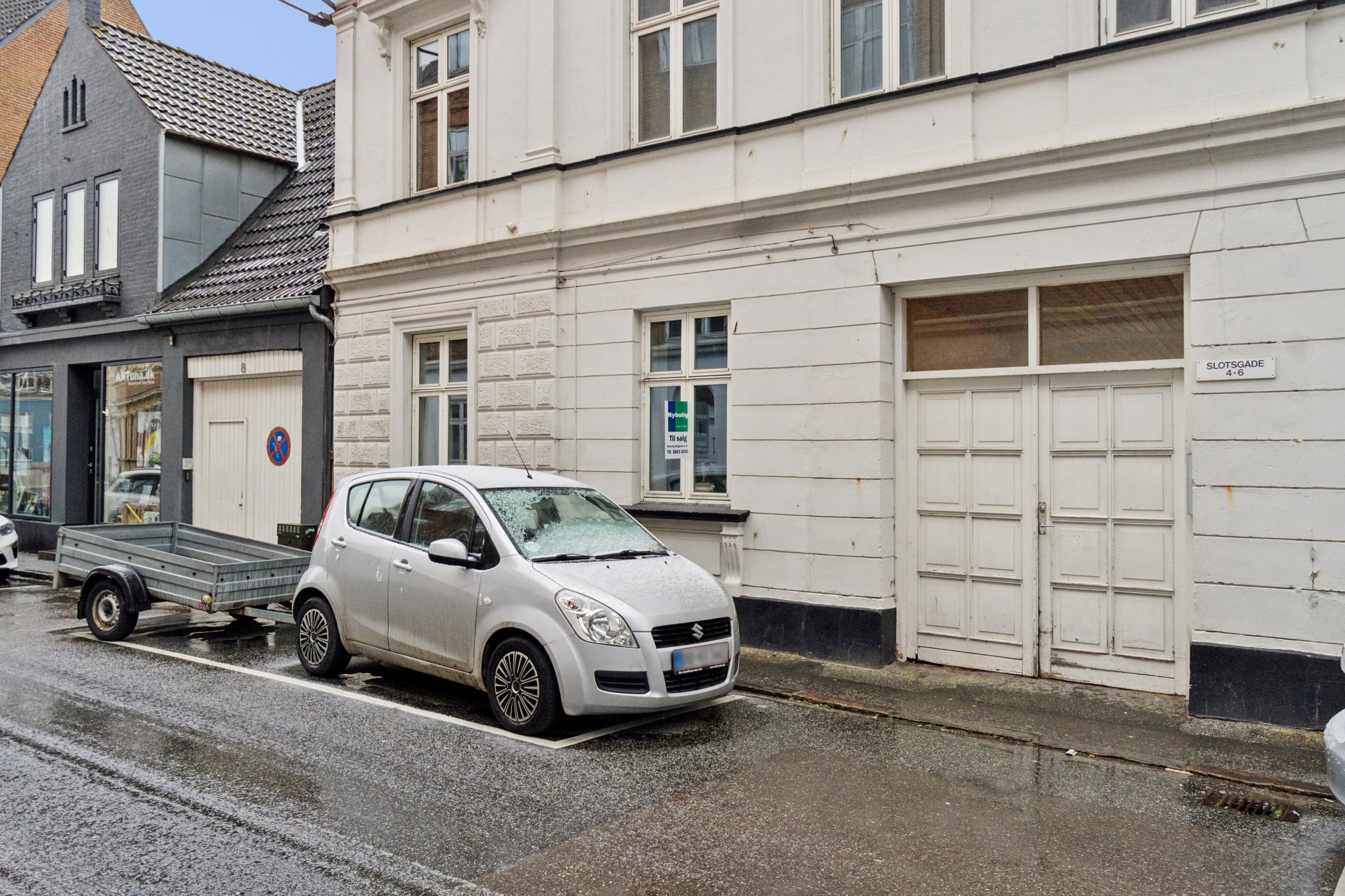 Fremhævet gade billede i fuldskærmstilstand. Billede af Slotsgade 6A, st.., 4200 Slagelse