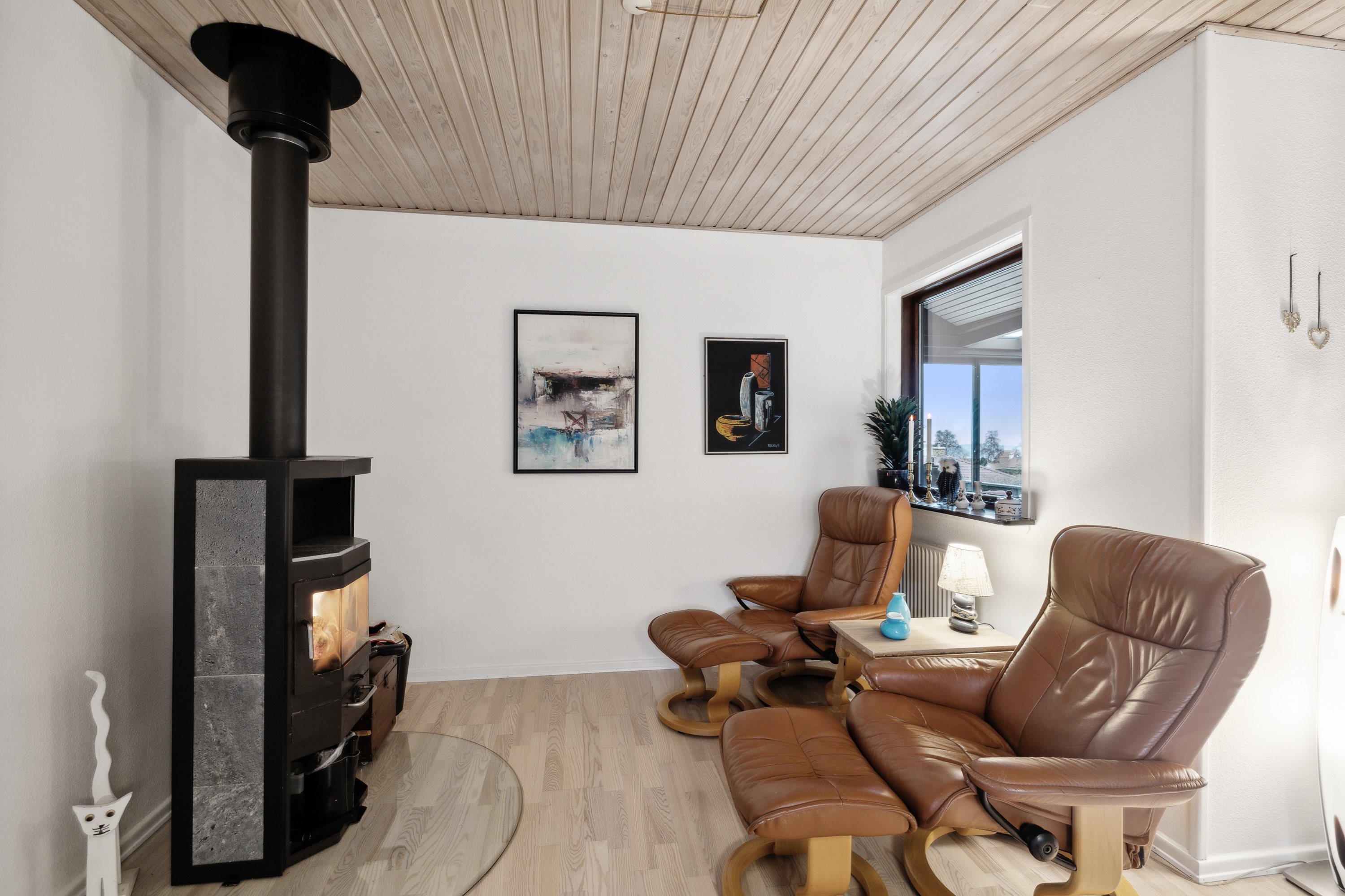 Fremhævet stue billede i fuldskærmstilstand. Billede af Store Stege 6, Dyreborg, 5600 Faaborg