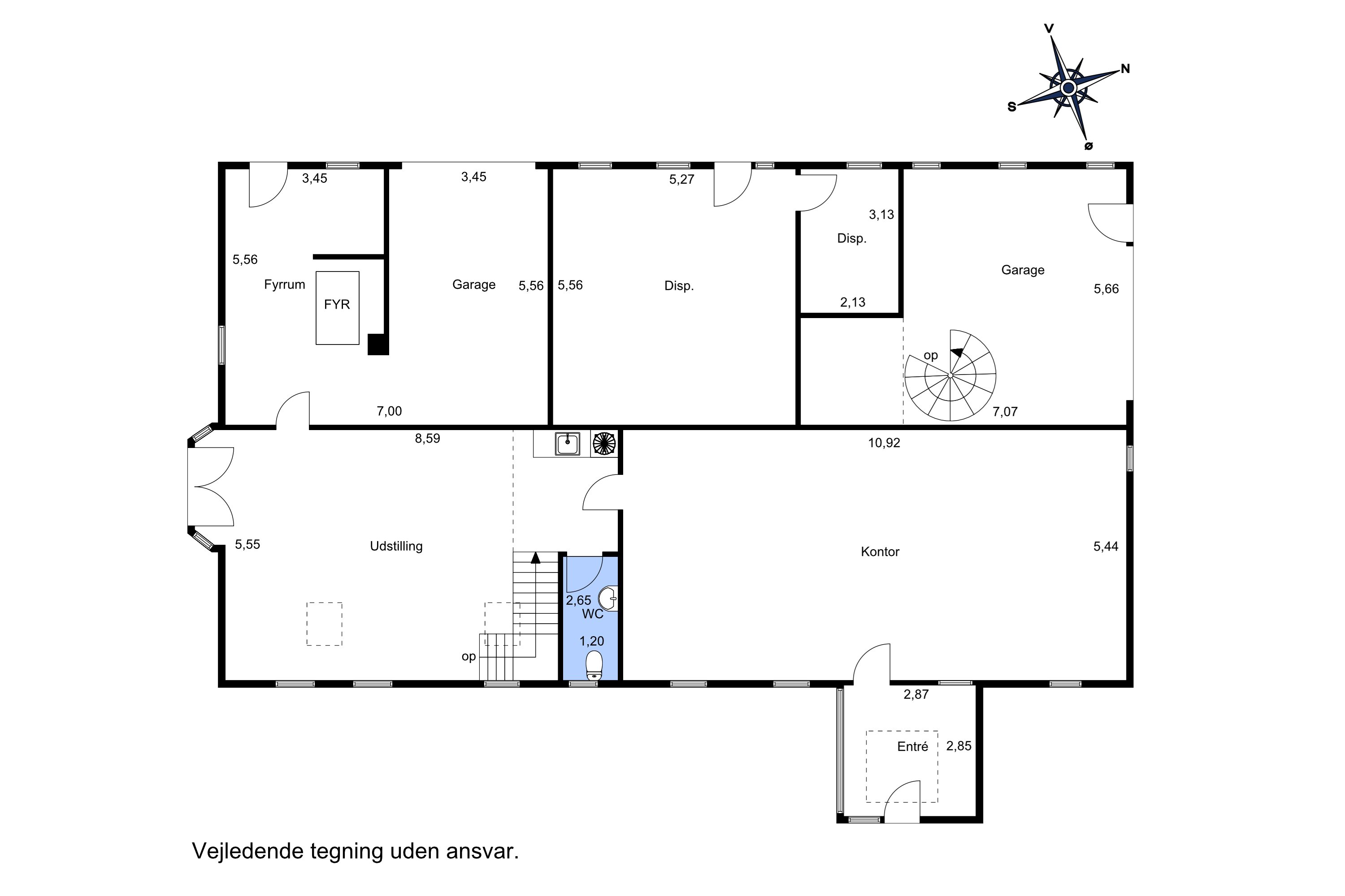 Plantegninger billede af Hvalpsundvej 20, 9610 Nørager