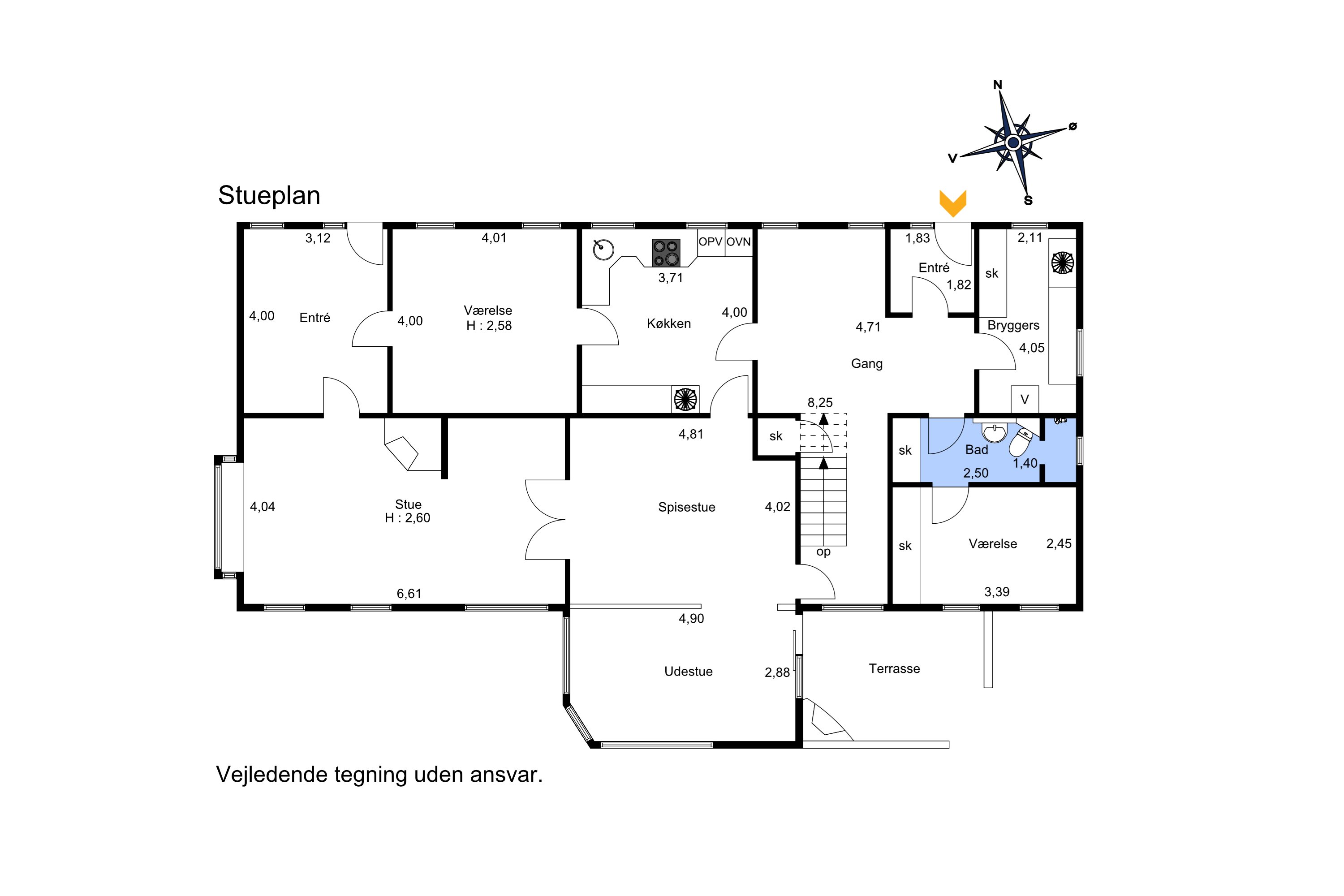 Plantegninger billede af Hvalpsundvej 20, 9610 Nørager