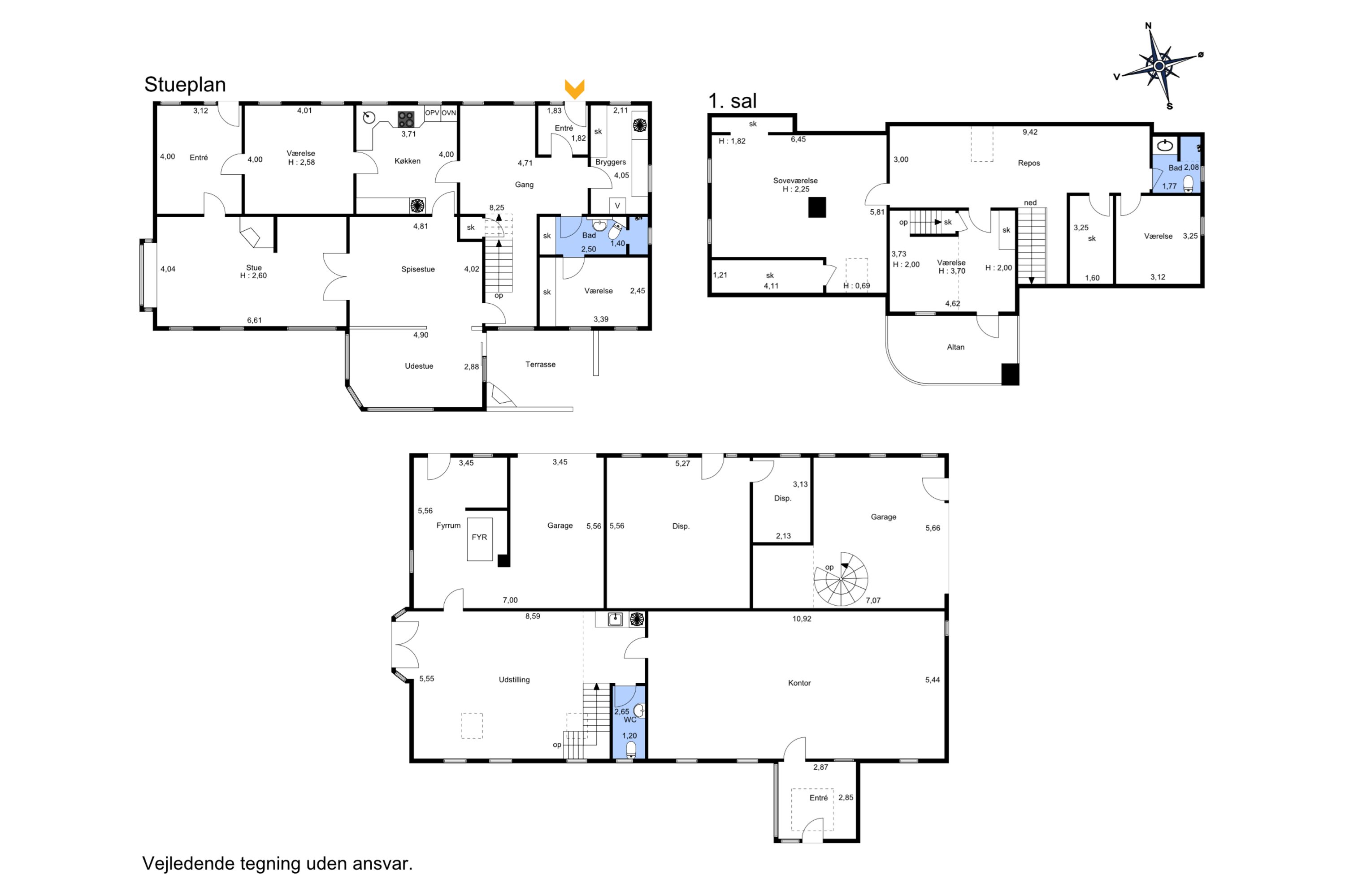 Plantegninger billede af Hvalpsundvej 20, 9610 Nørager