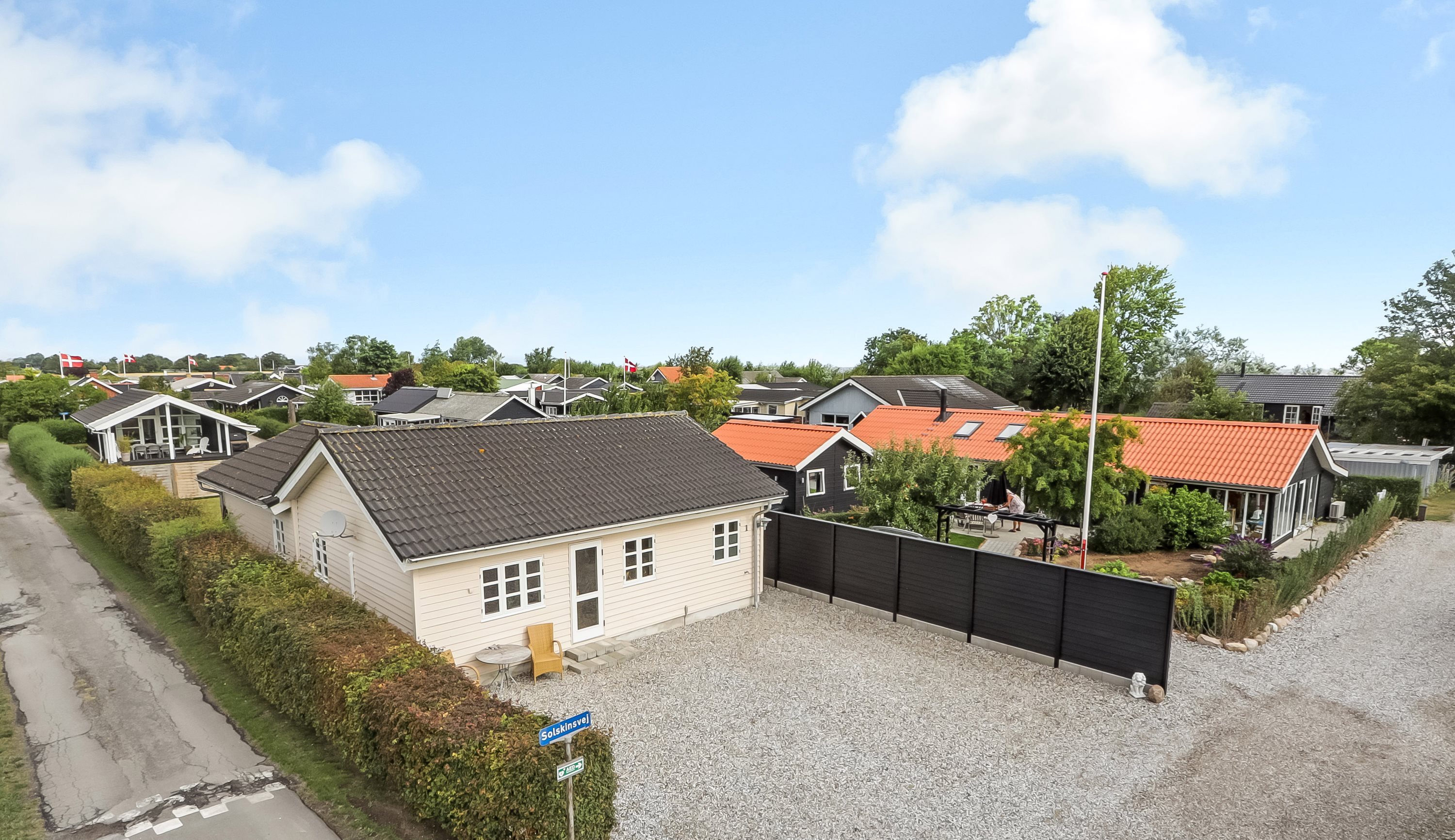 Fremhævet ejendommen billede i fuldskærmstilstand. Billede af Solskinsvej 1, Jørgensø Strand, 5450 Otterup