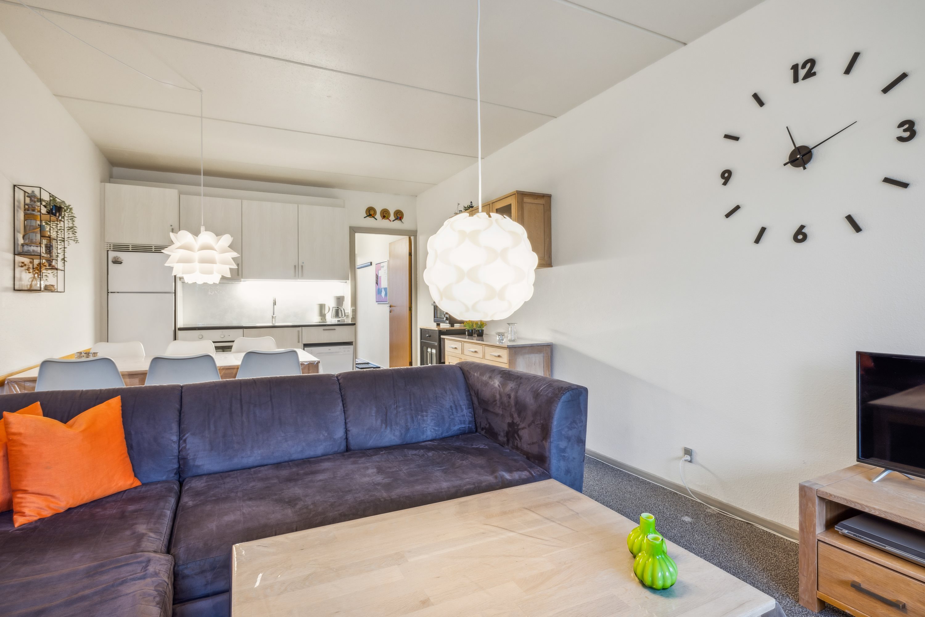 Fremhævet stue billede i fuldskærmstilstand. Billede af Fægangsvej 11D, 1. 202., Bønnerup Strand, 8585 Glesborg