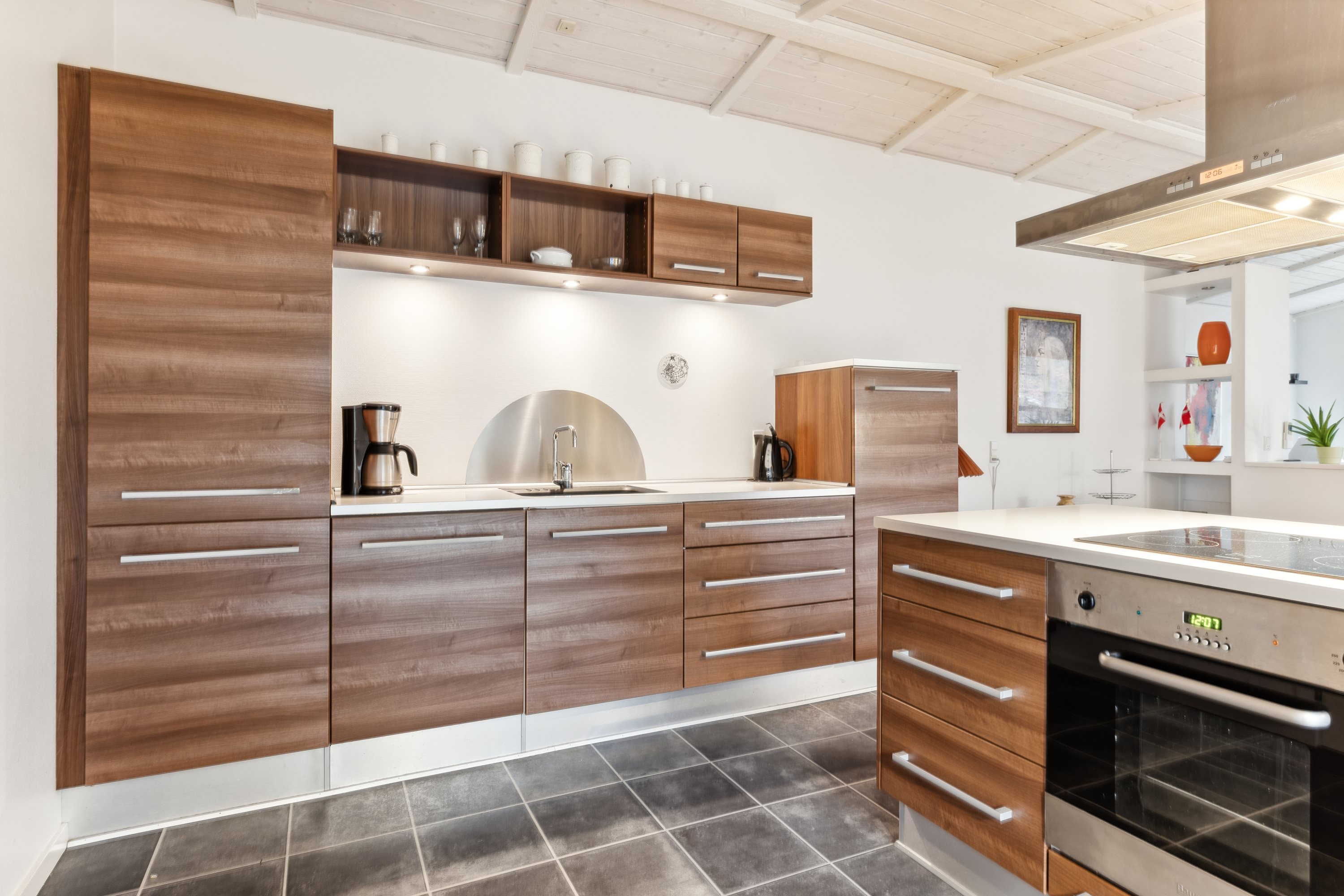 Fremhævet badeværelse billede i fuldskærmstilstand. Billede af Kalvehavestien 13, Fjellerup Strand, 8585 Glesborg