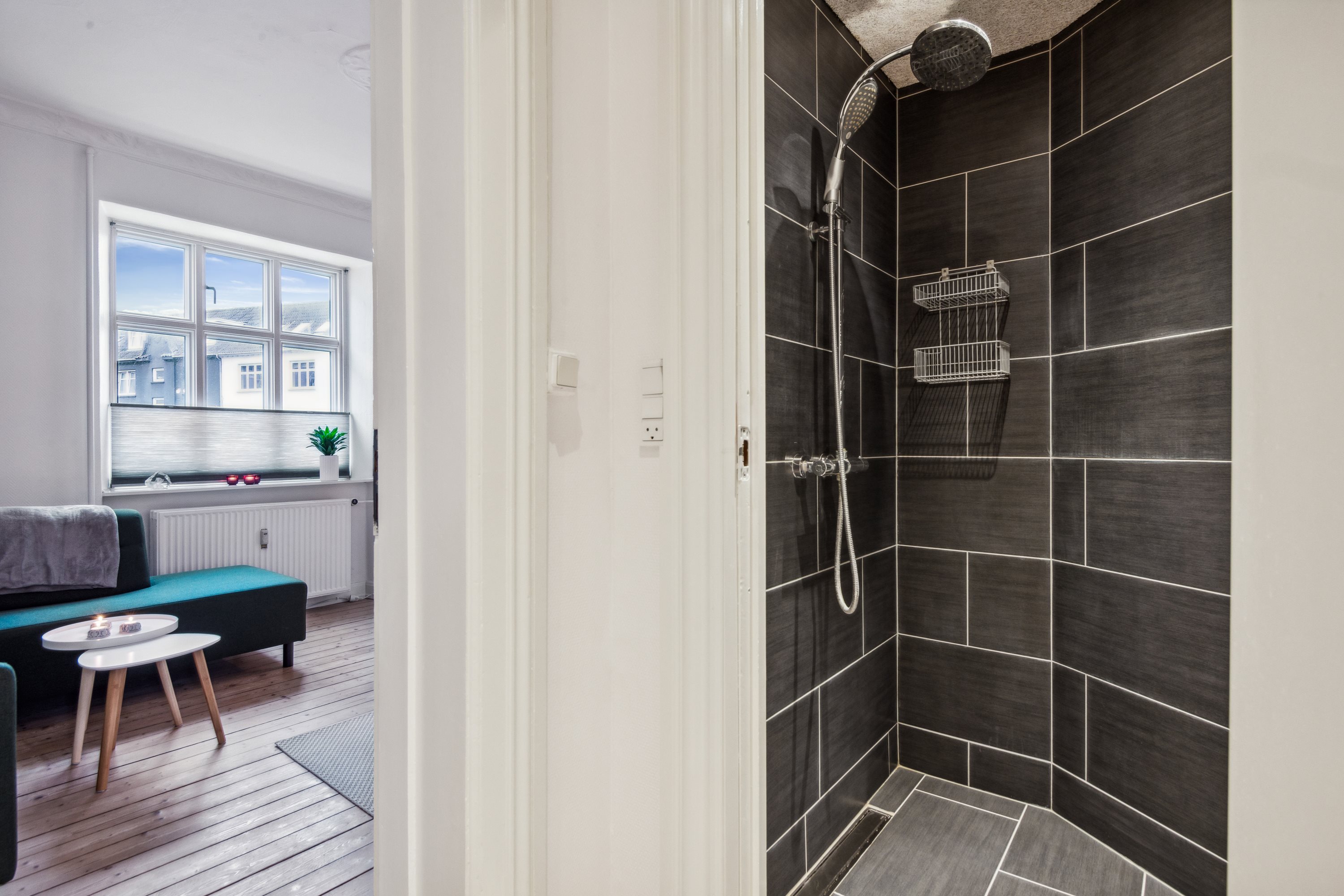 Fremhævet badeværelse billede i fuldskærmstilstand. Billede af Finlandsgade 12, st.. tv., 9000 Aalborg