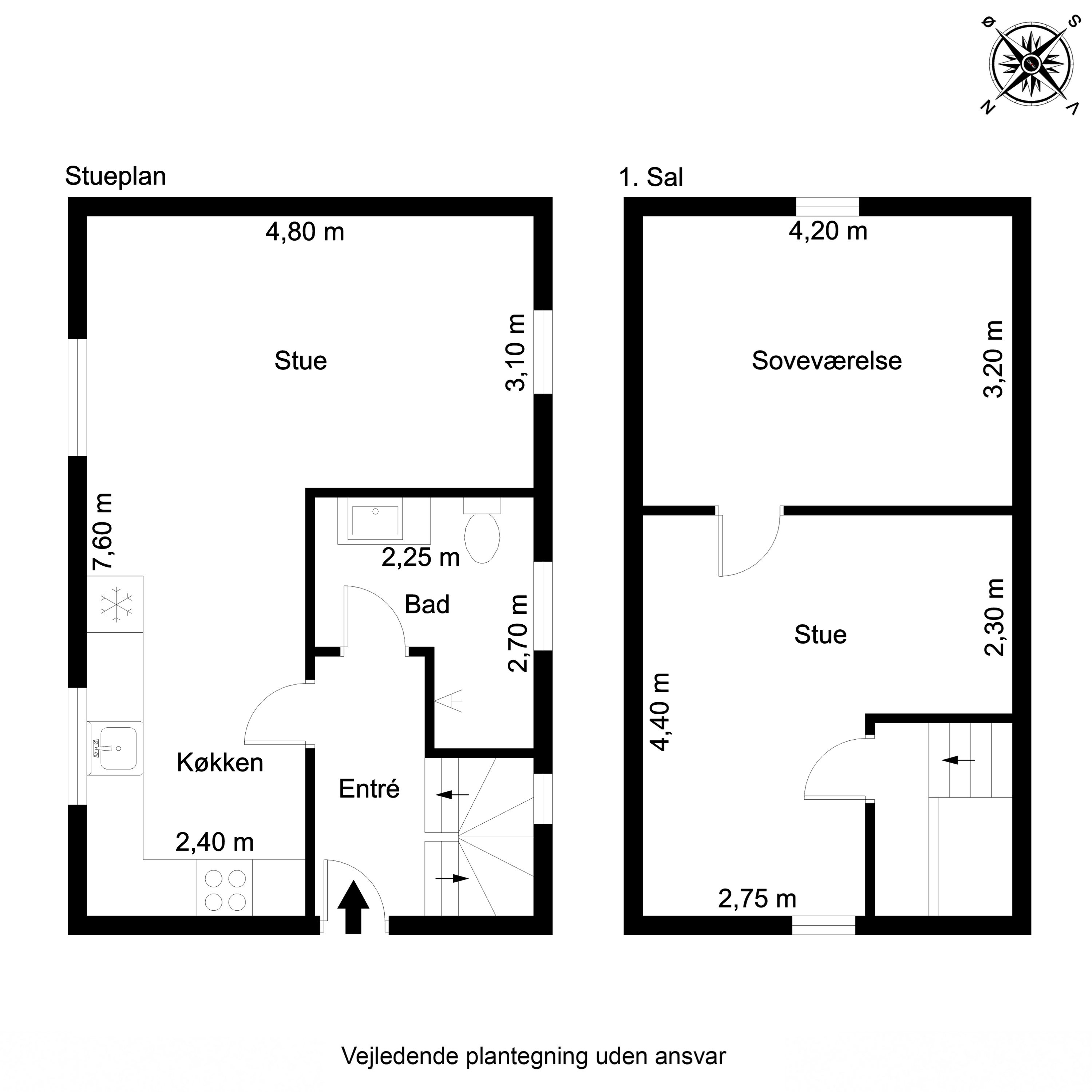 Plantegninger billede af Kragelundvej 2, Hjerm, 7830 Vinderup