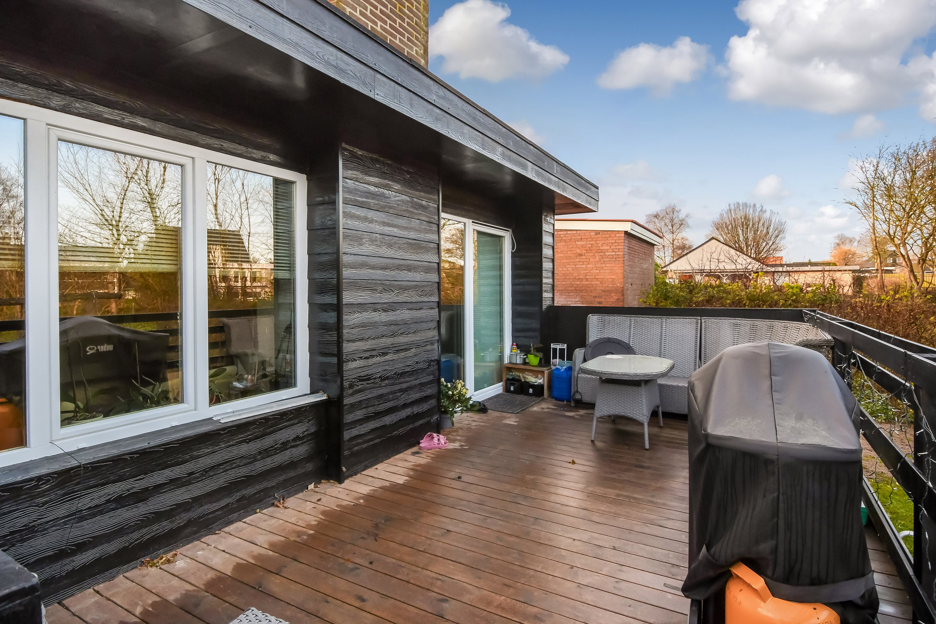 Fremhævet terrasse billede i fuldskærmstilstand. Billede af Nørmarkvej 8, 7600 Struer