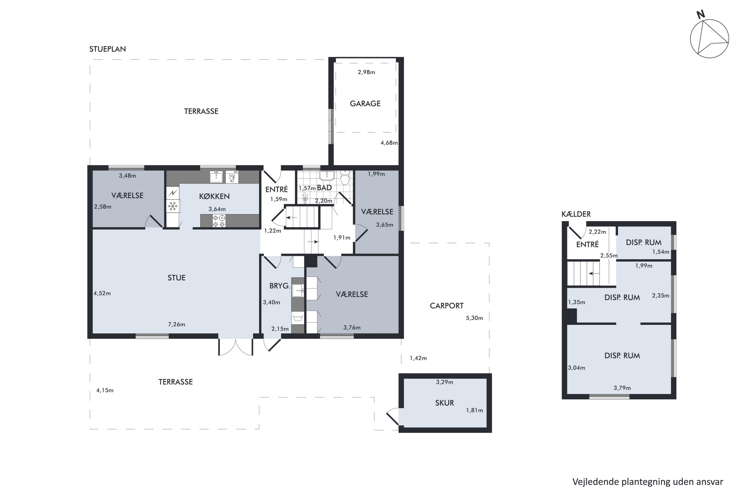 Plantegninger billede af Præstbrovej 277, Øster Jølby, 7950 Erslev