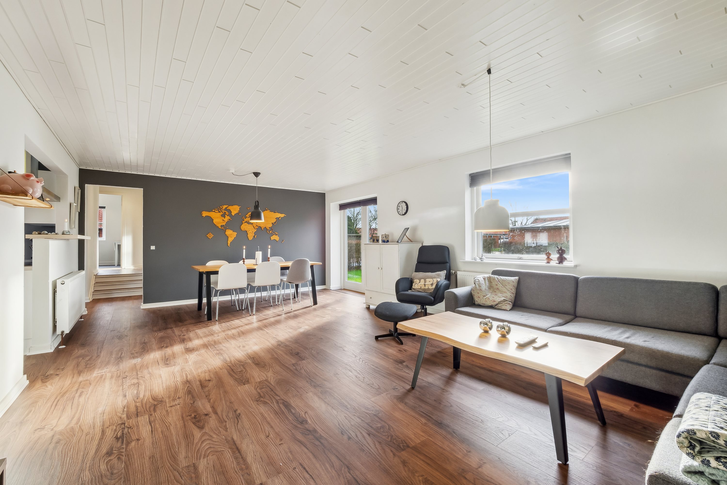 Fremhævet stue billede i fuldskærmstilstand. Billede af Præstbrovej 277, Øster Jølby, 7950 Erslev