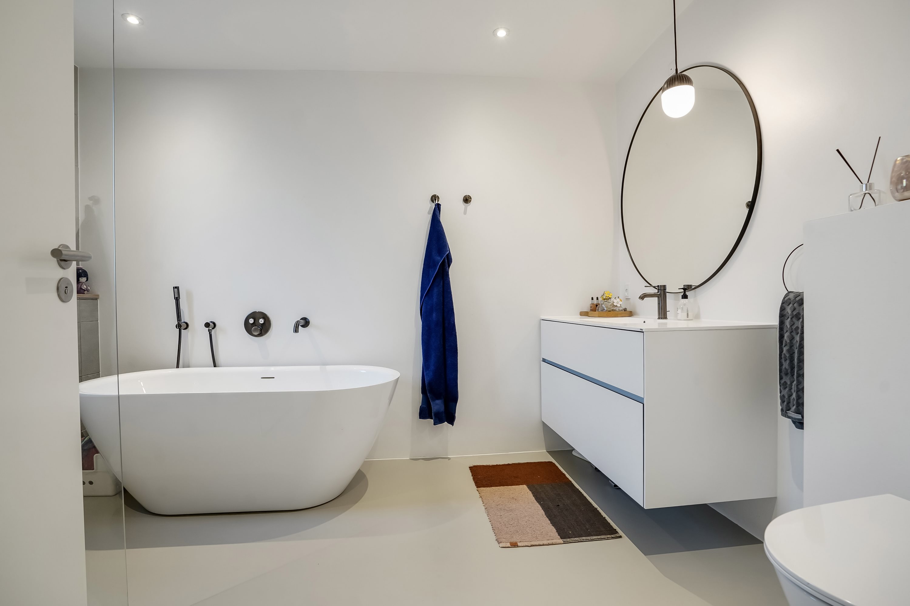 Fremhævet badeværelse billede i fuldskærmstilstand. Billede af Ring Søpark 40, 8740 Brædstrup