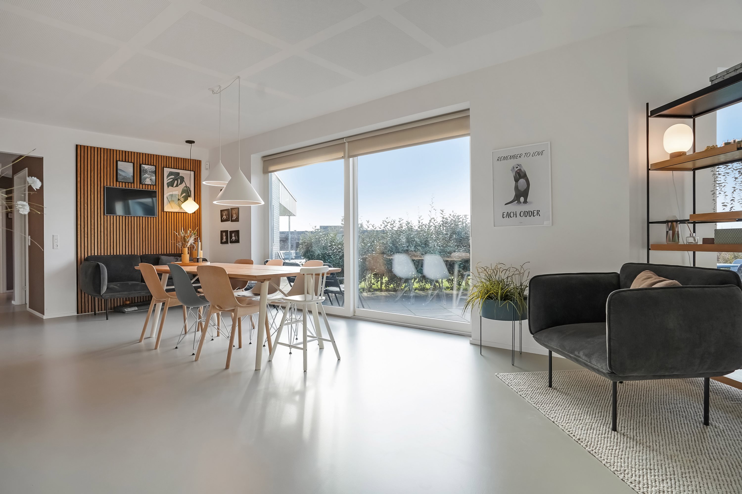 Fremhævet stue billede i fuldskærmstilstand. Billede af Ring Søpark 40, 8740 Brædstrup