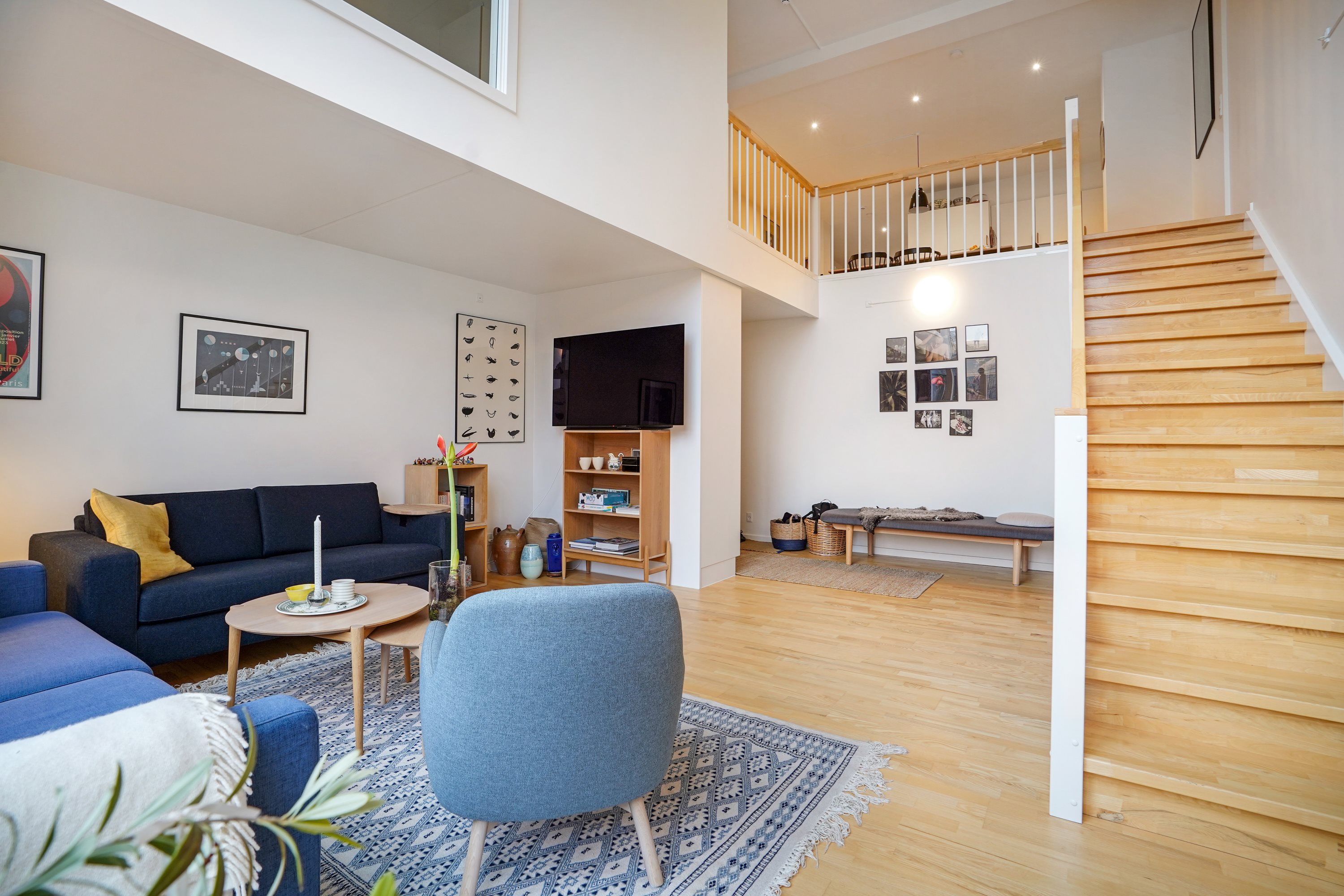 Fremhævet stue billede i fuldskærmstilstand. Billede af Sukkervænget 95B, 1. th., 5000 Odense C