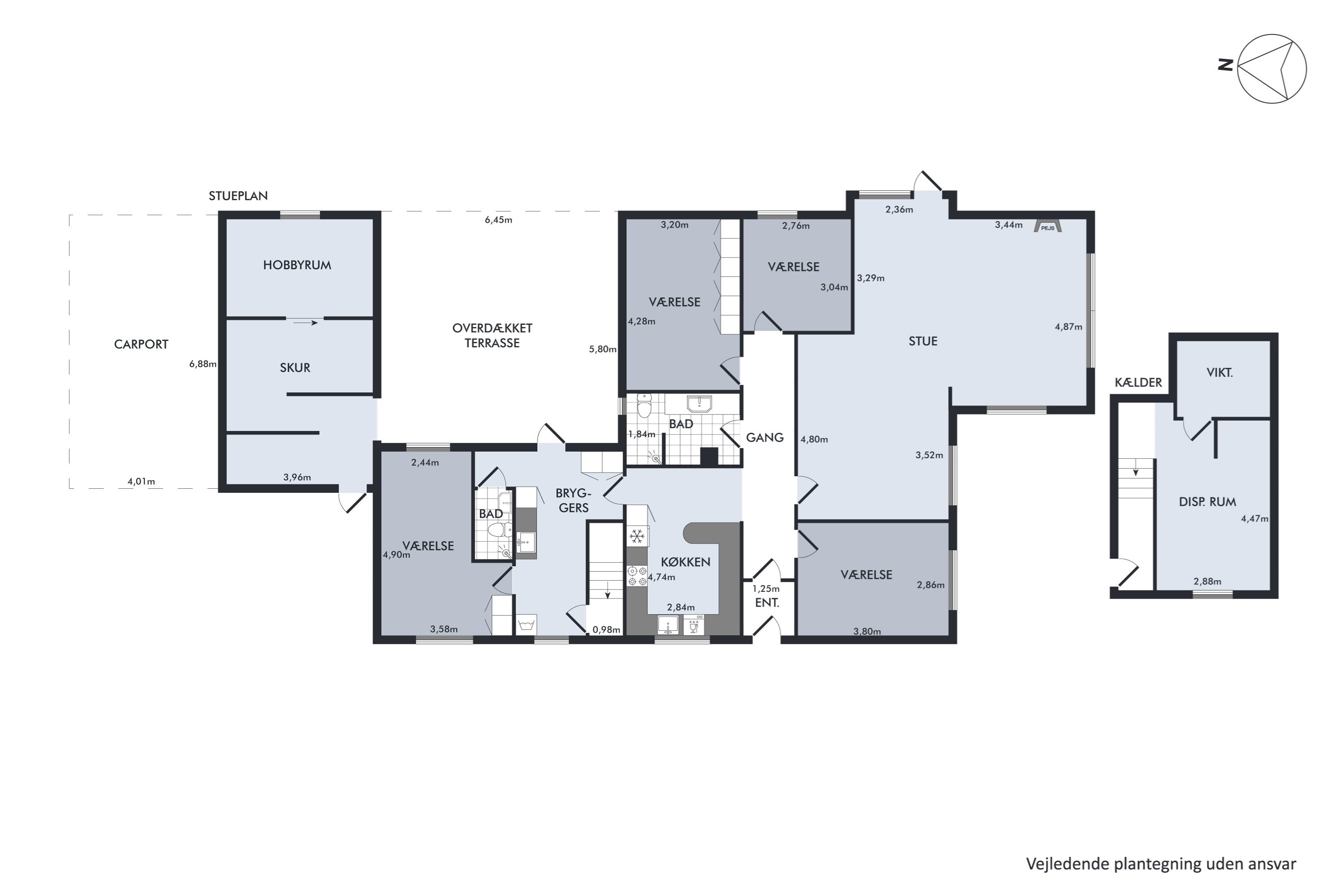 Plantegninger billede af Løjtertoft 23, 6430 Nordborg