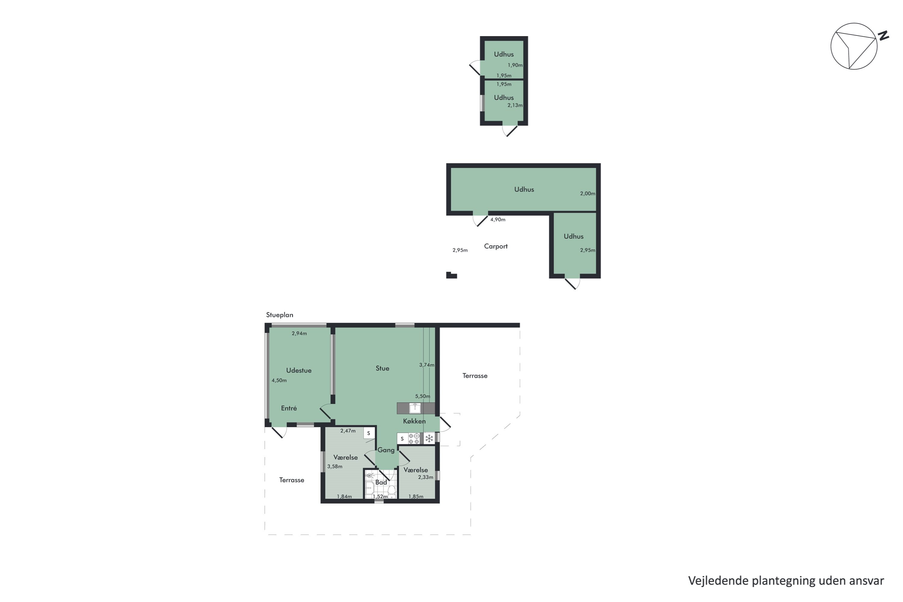 Plantegninger billede af Mikkelmark 10, 9370 Hals
