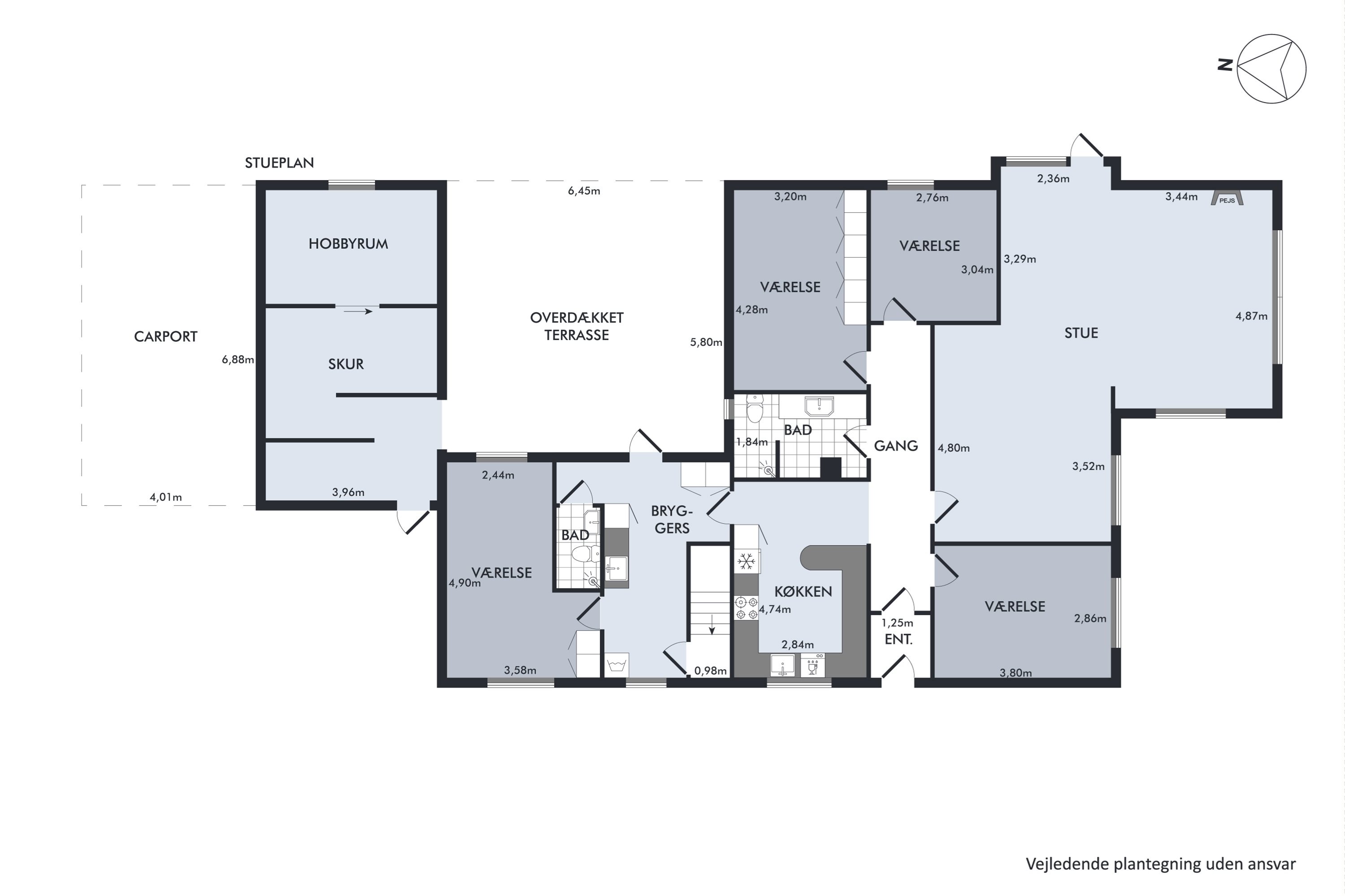 Plantegninger billede af Løjtertoft 23, 6430 Nordborg