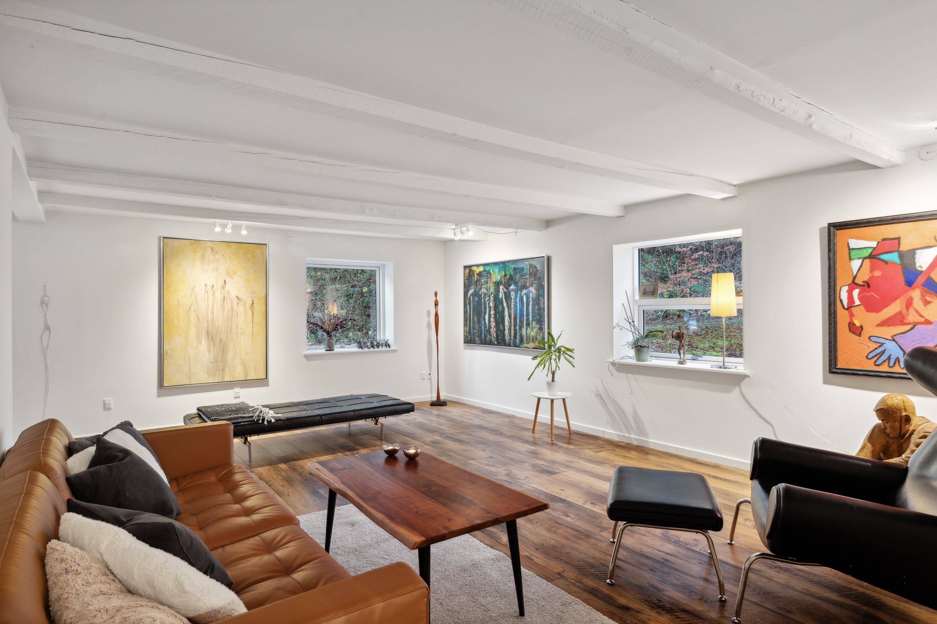 Fremhævet stue billede i fuldskærmstilstand. Billede af Svendborgvej 203, 5600 Faaborg