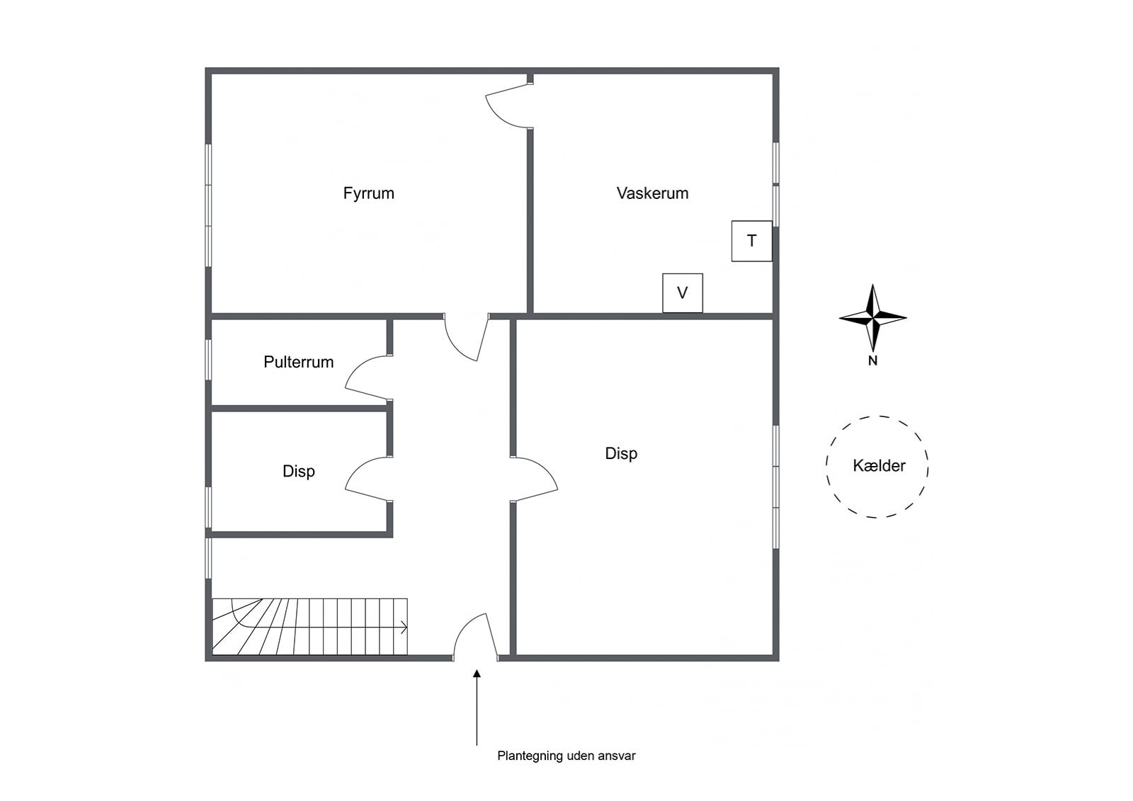 Plantegninger billede af Thorsvej 64, 7000 Fredericia
