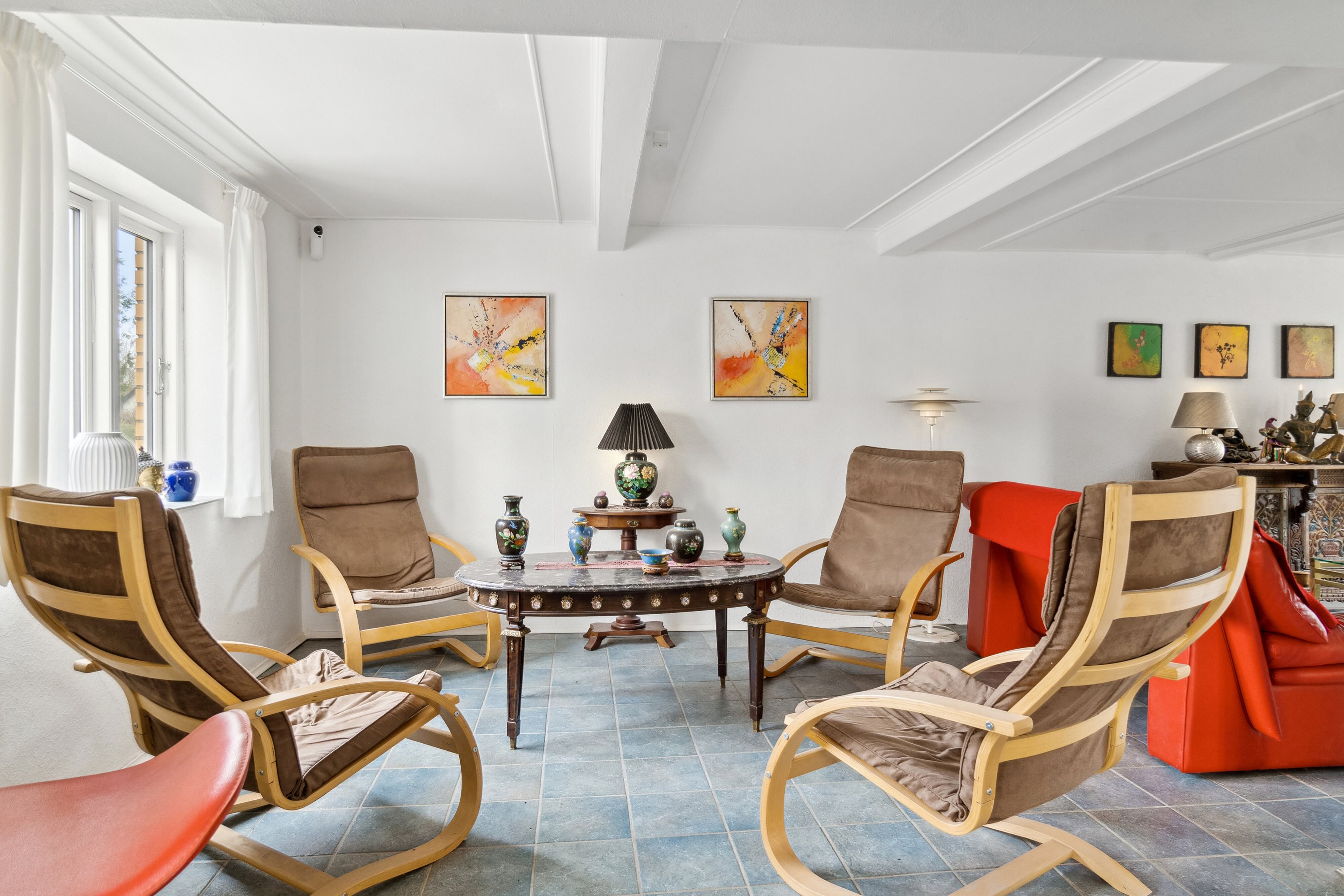 Fremhævet stue billede i fuldskærmstilstand. Billede af Drøsselbjergvej 31, Drøsselbjerg, 4200 Slagelse