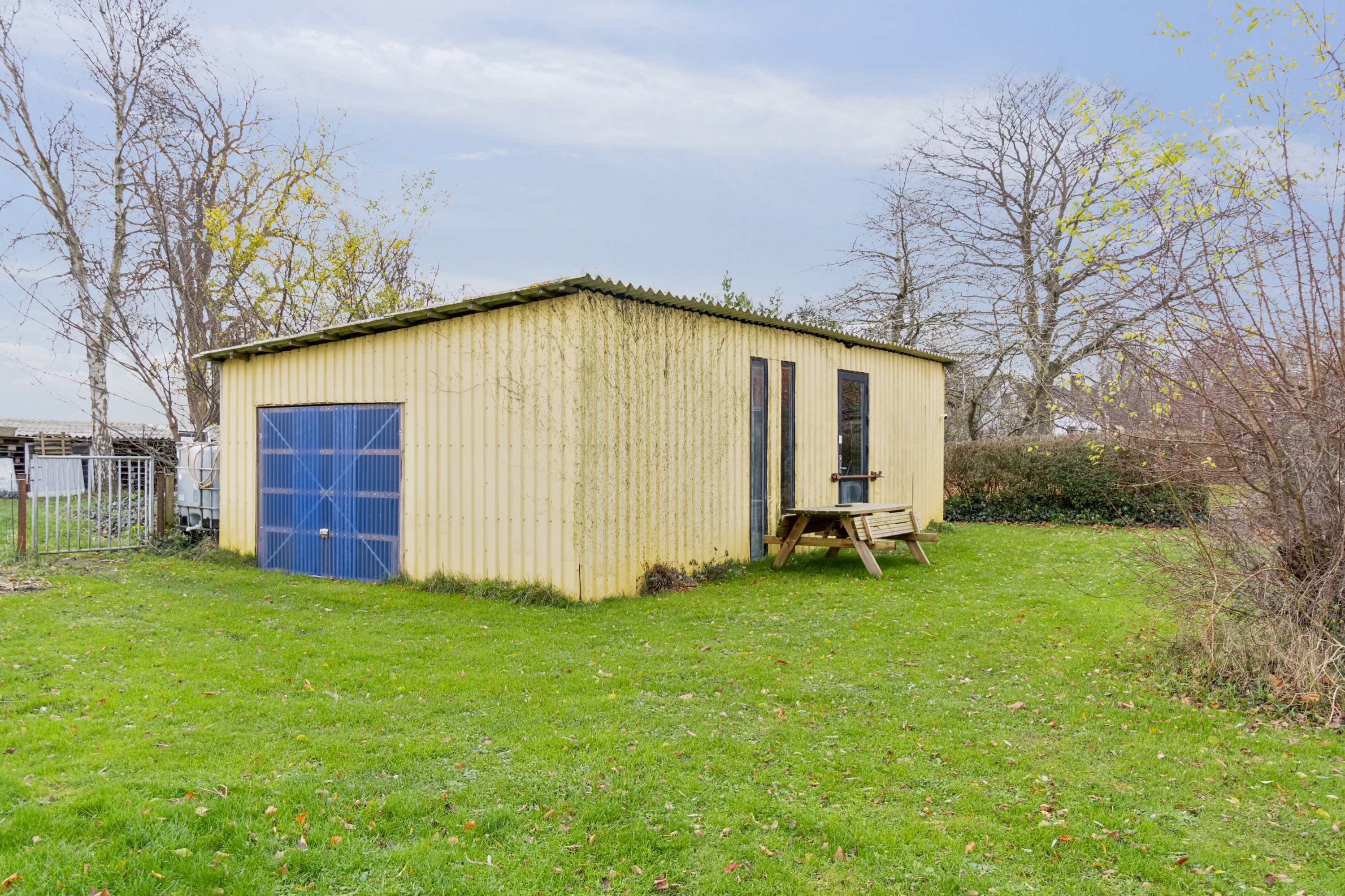 Fremhævet set fra haven billede i fuldskærmstilstand. Billede af Drøsselbjergvej 31, Drøsselbjerg, 4200 Slagelse