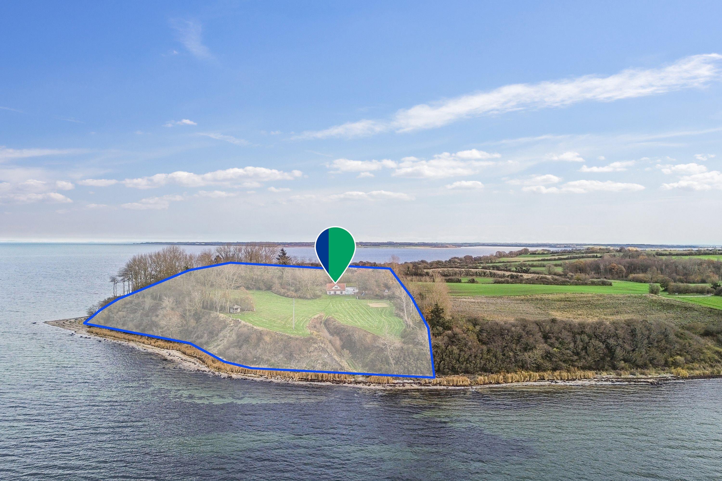 Fremhævet andet billede i fuldskærmstilstand. Billede af Varnæshoved 4, Varnæs, 6200 Aabenraa