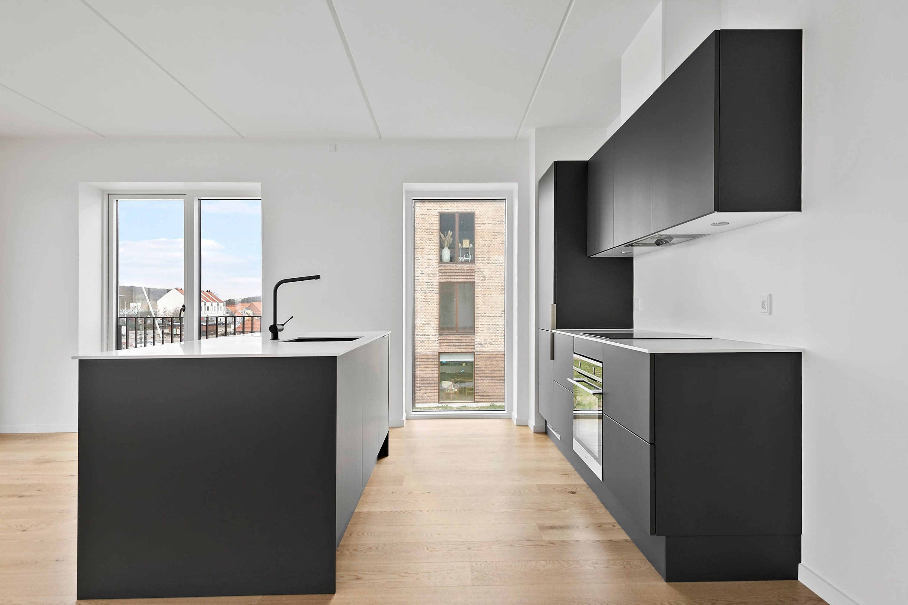 Fremhævet køkken billede i fuldskærmstilstand. Billede af Færgebyen 16, 1. 2., Hou, 8300 Odder