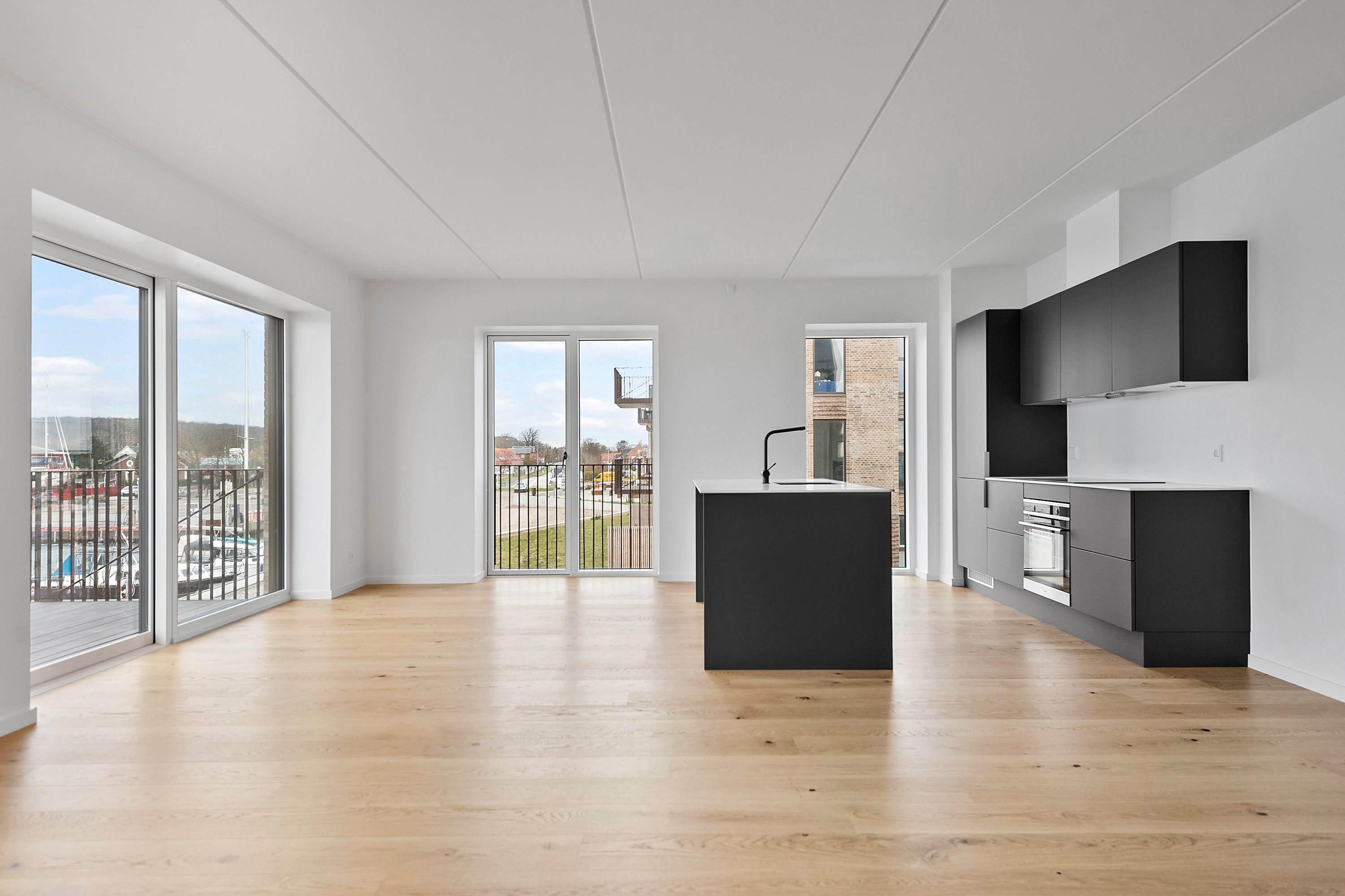 Fremhævet stue billede i fuldskærmstilstand. Billede af Færgebyen 16, 1. 2., Hou, 8300 Odder