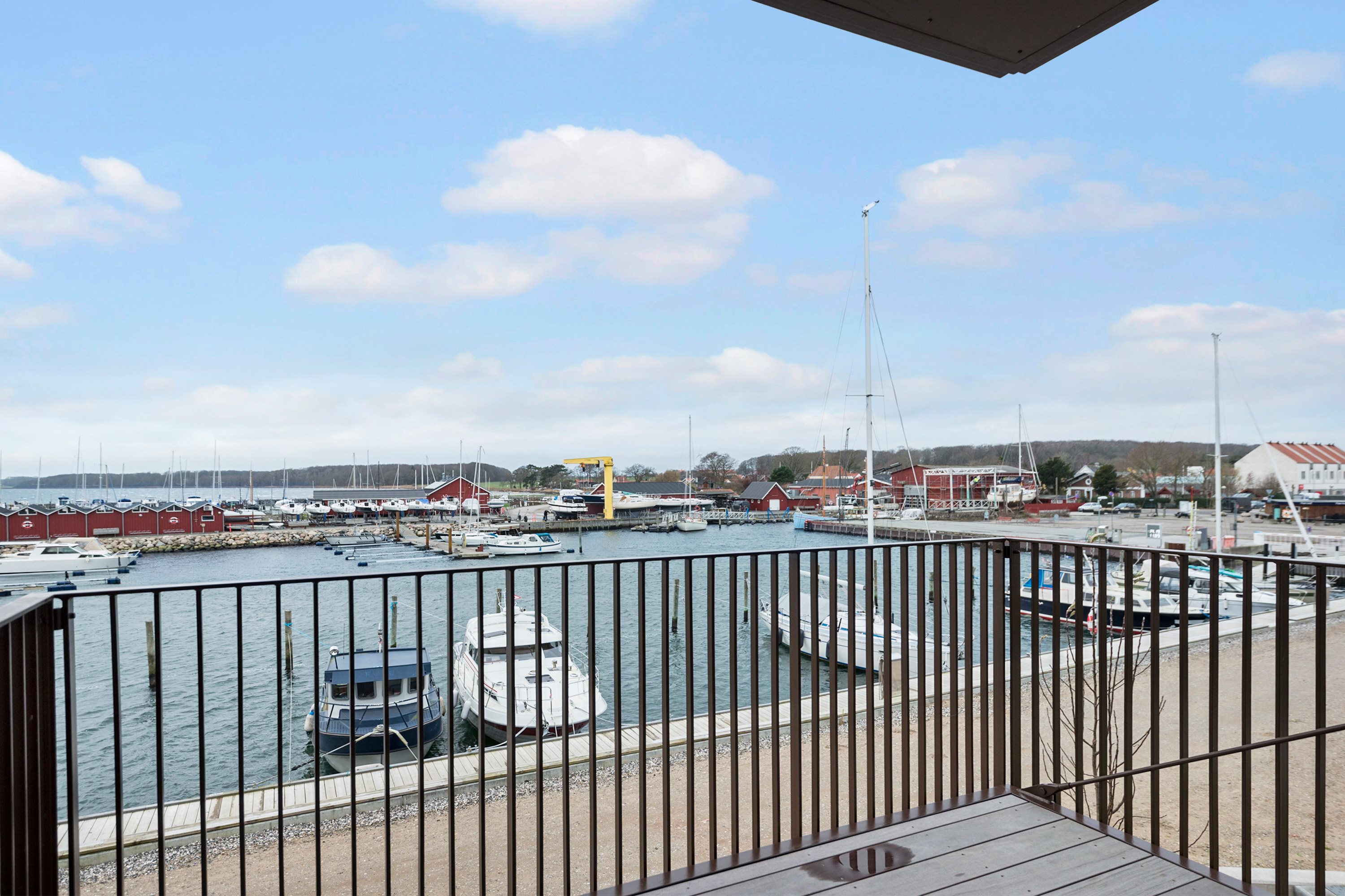 Fremhævet havudsigt billede i fuldskærmstilstand. Billede af Færgebyen 16, 1. 2., Hou, 8300 Odder