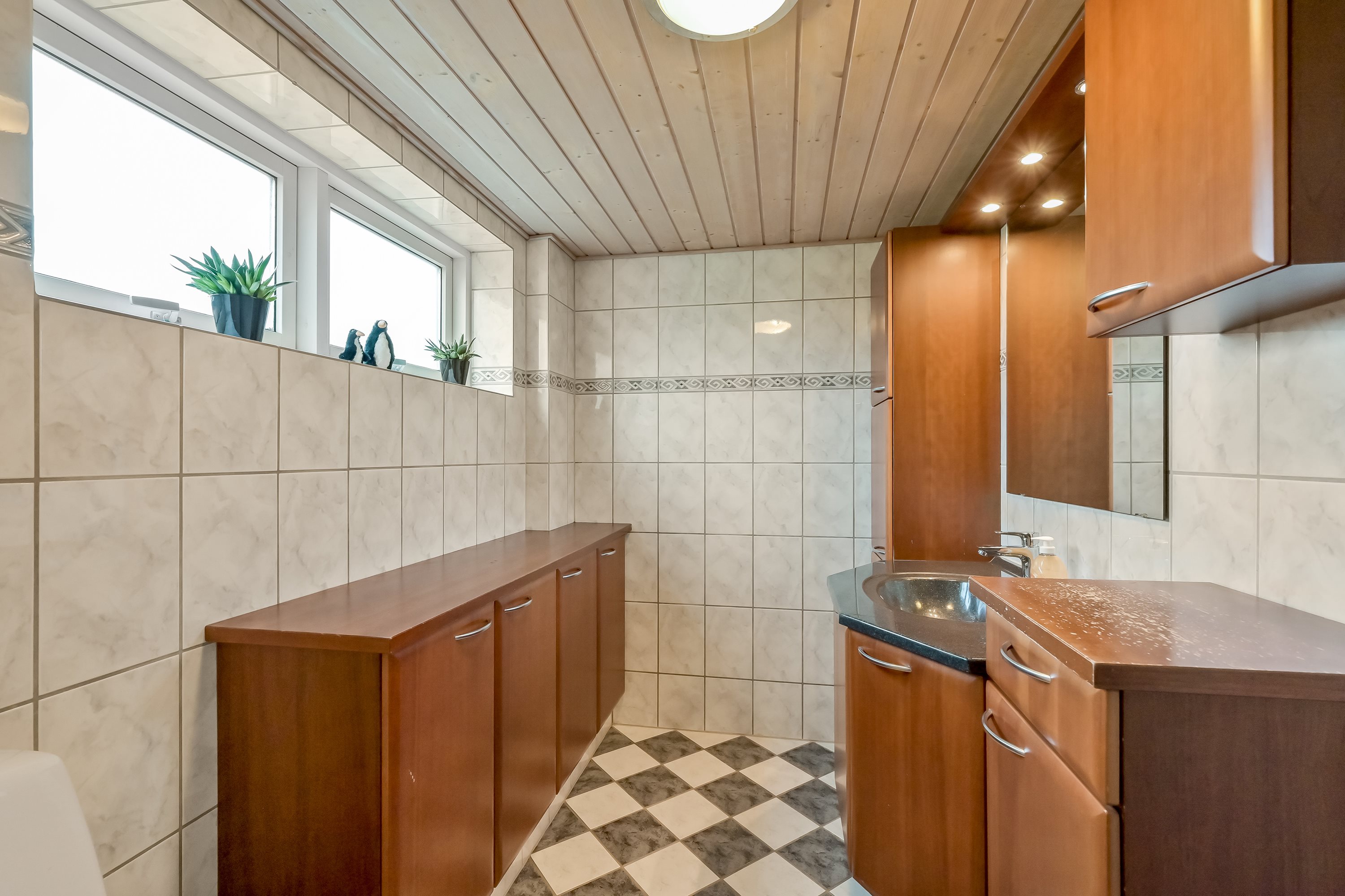 Fremhævet badeværelse billede i fuldskærmstilstand. Billede af Syrenvej 31, 7400 Herning