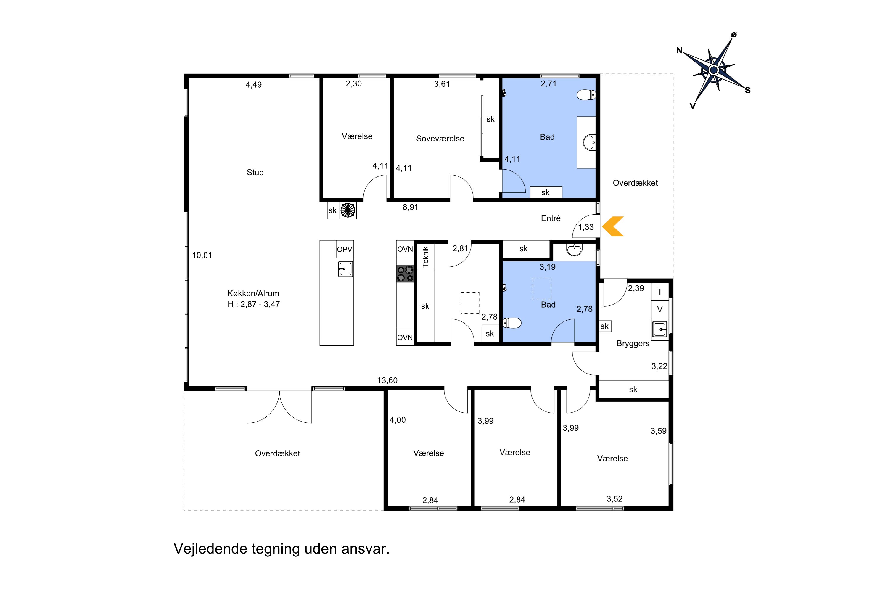 Plantegninger billede af Skovbrynet 16, 5620 Glamsbjerg