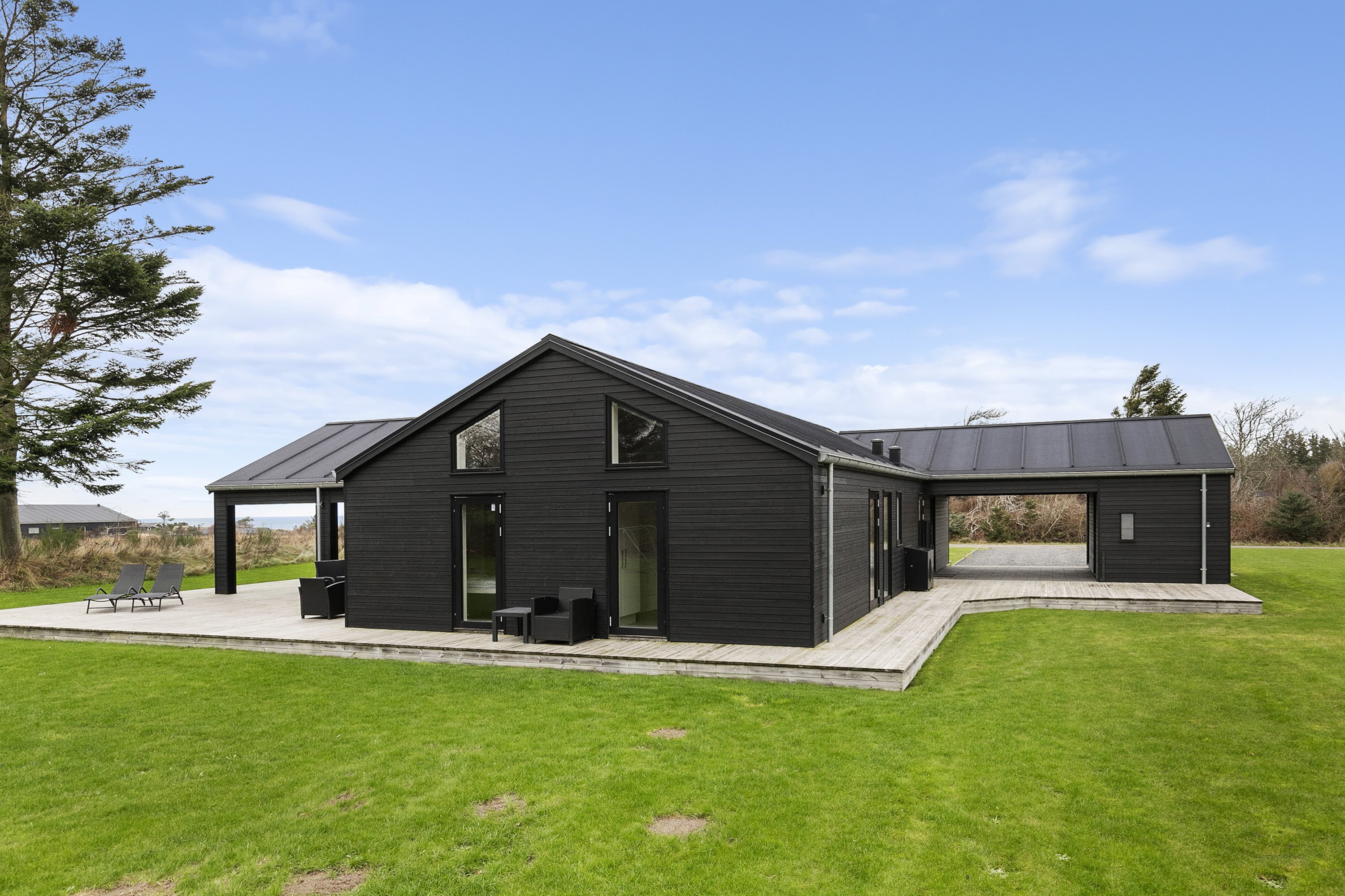 Fremhævet facade billede i fuldskærmstilstand. Billede af Nørre Knoldevej 15, Skal Klit, 9800 Hjørring