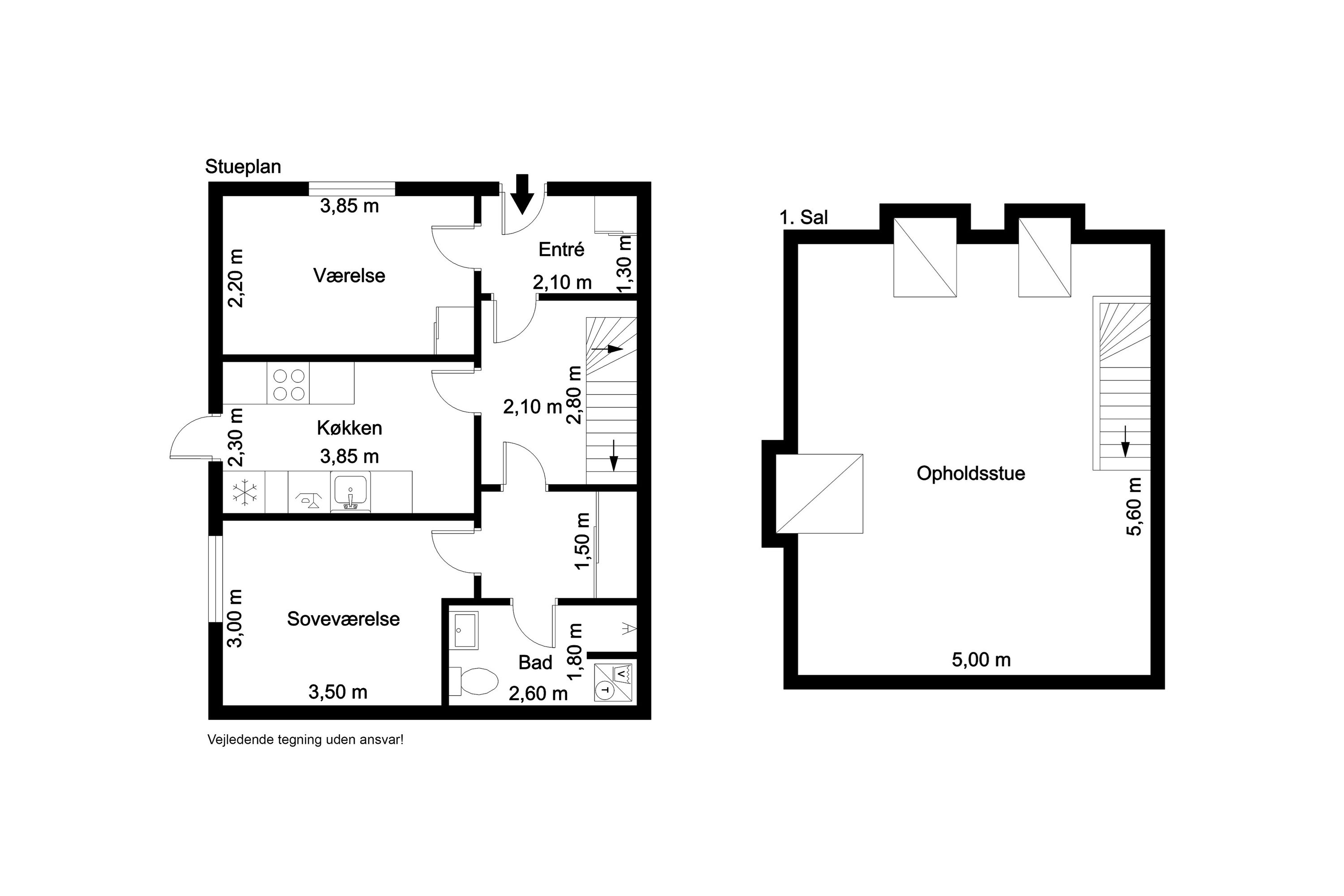 Plantegninger billede af Tømmergården 20, 6900 Skjern