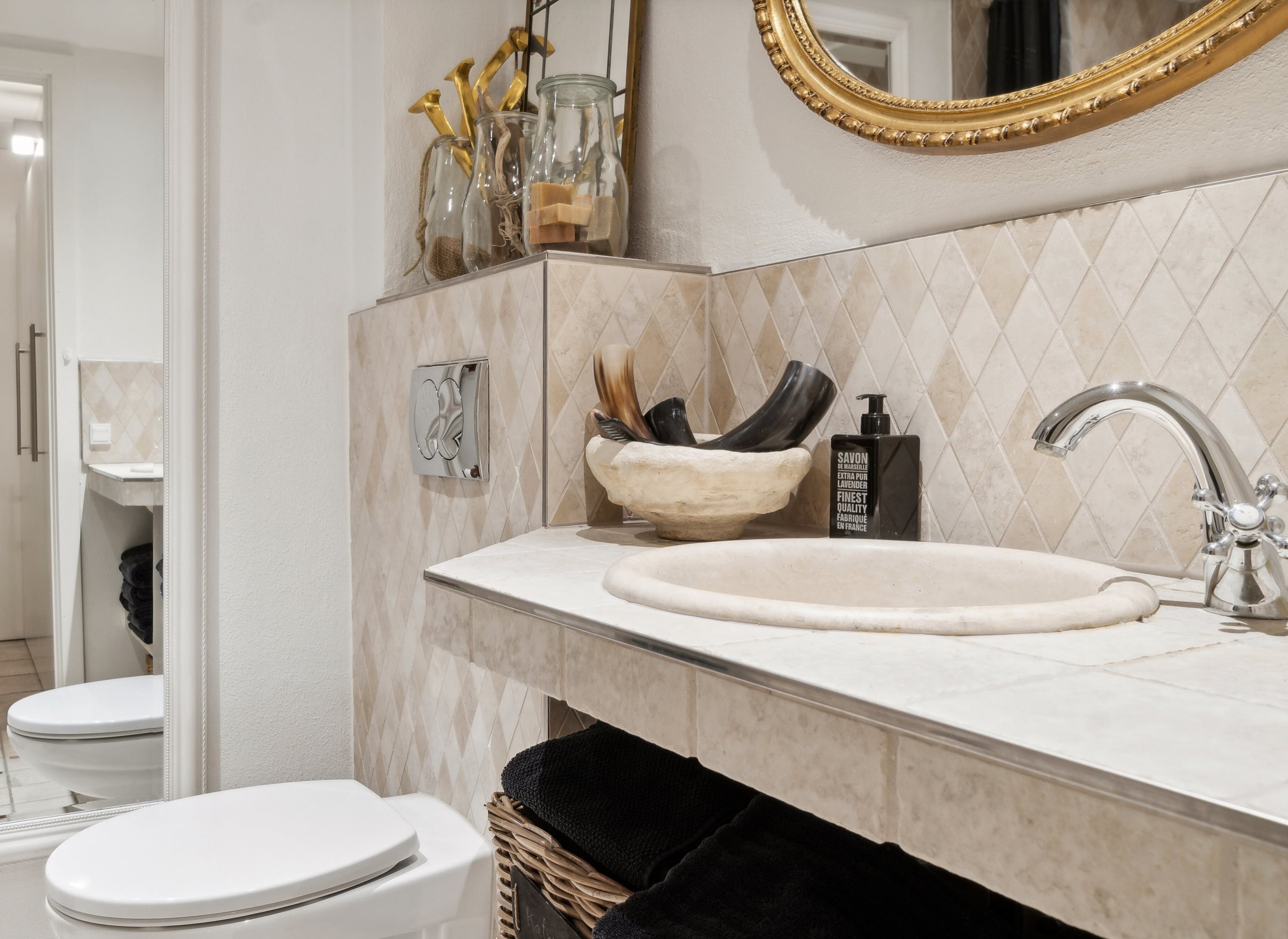 Fremhævet badeværelse billede i fuldskærmstilstand. Billede af Strandagervej 16, 4040 Jyllinge