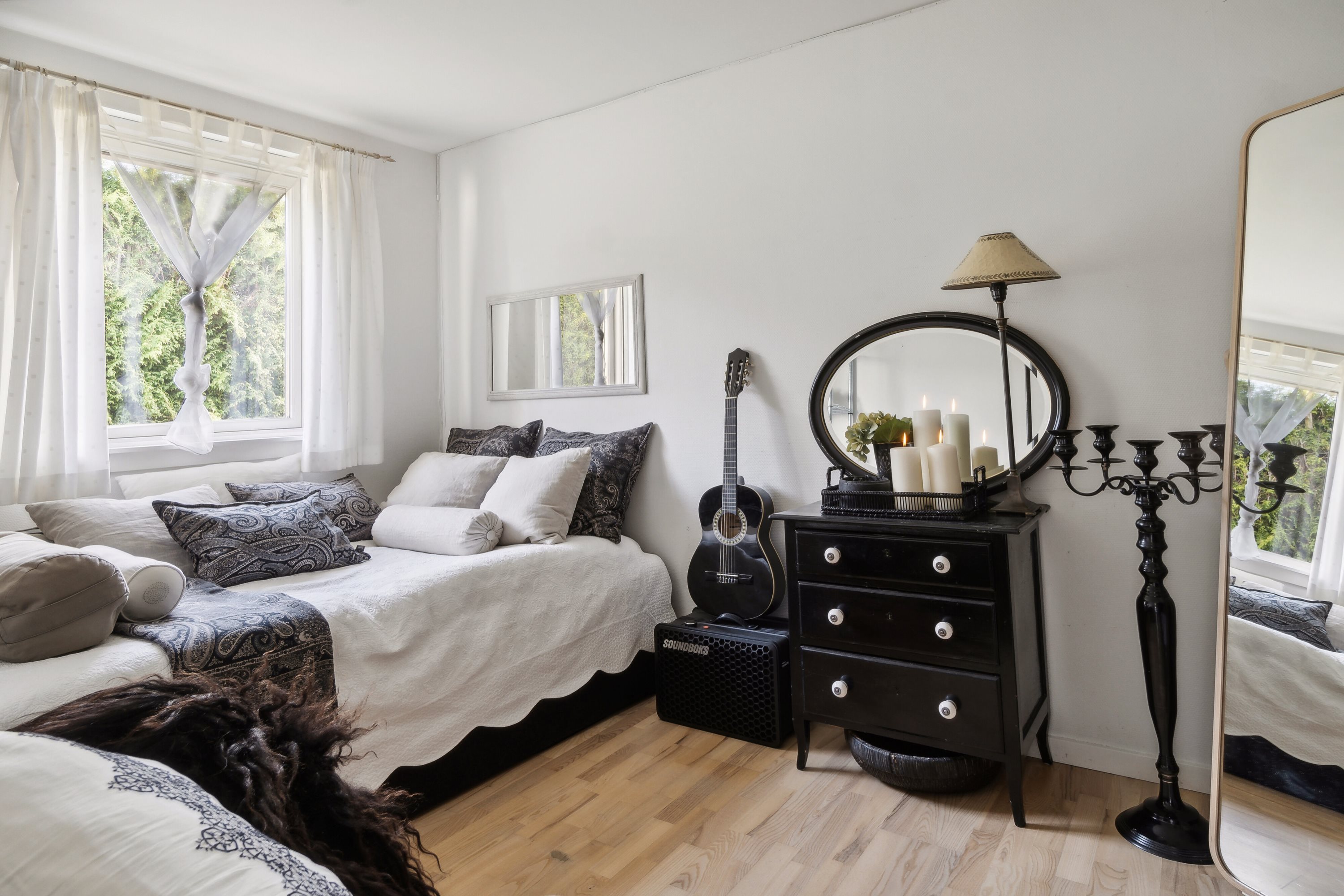 Fremhævet soveværelse billede i fuldskærmstilstand. Billede af Strandagervej 16, 4040 Jyllinge