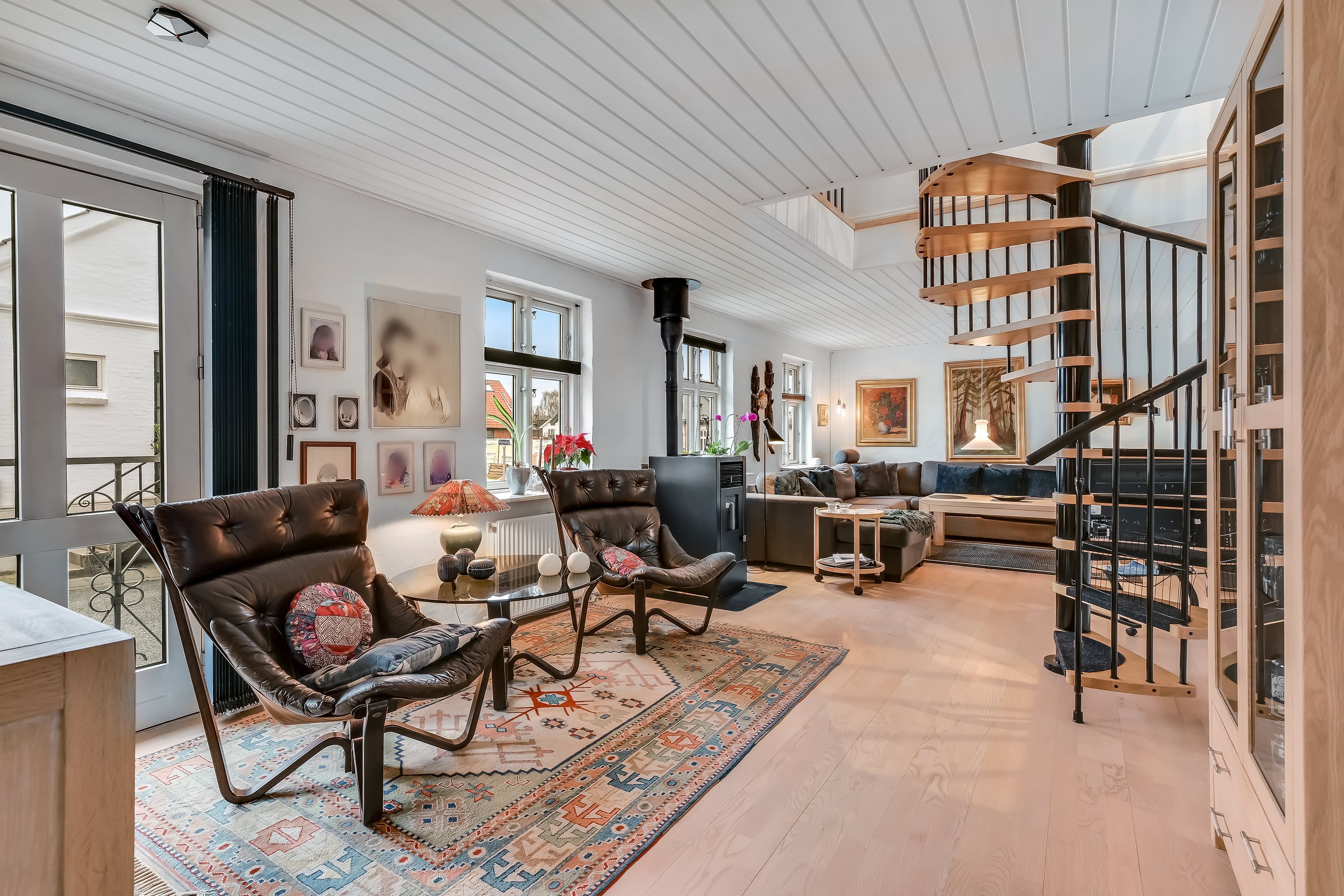 Fremhævet stue billede i fuldskærmstilstand. Billede af Østre Hovedgade 21, 7560 Hjerm